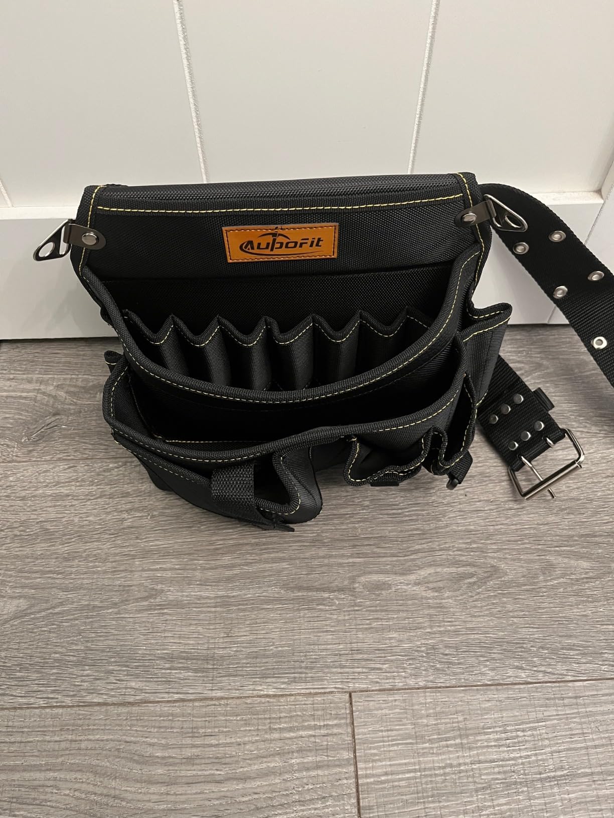 7-Piece Professional Tool Belt Rig with Comfort Suspenders - 1680D Fabric, 32 Pockets for Pro Framers & Electricians customer photo 2