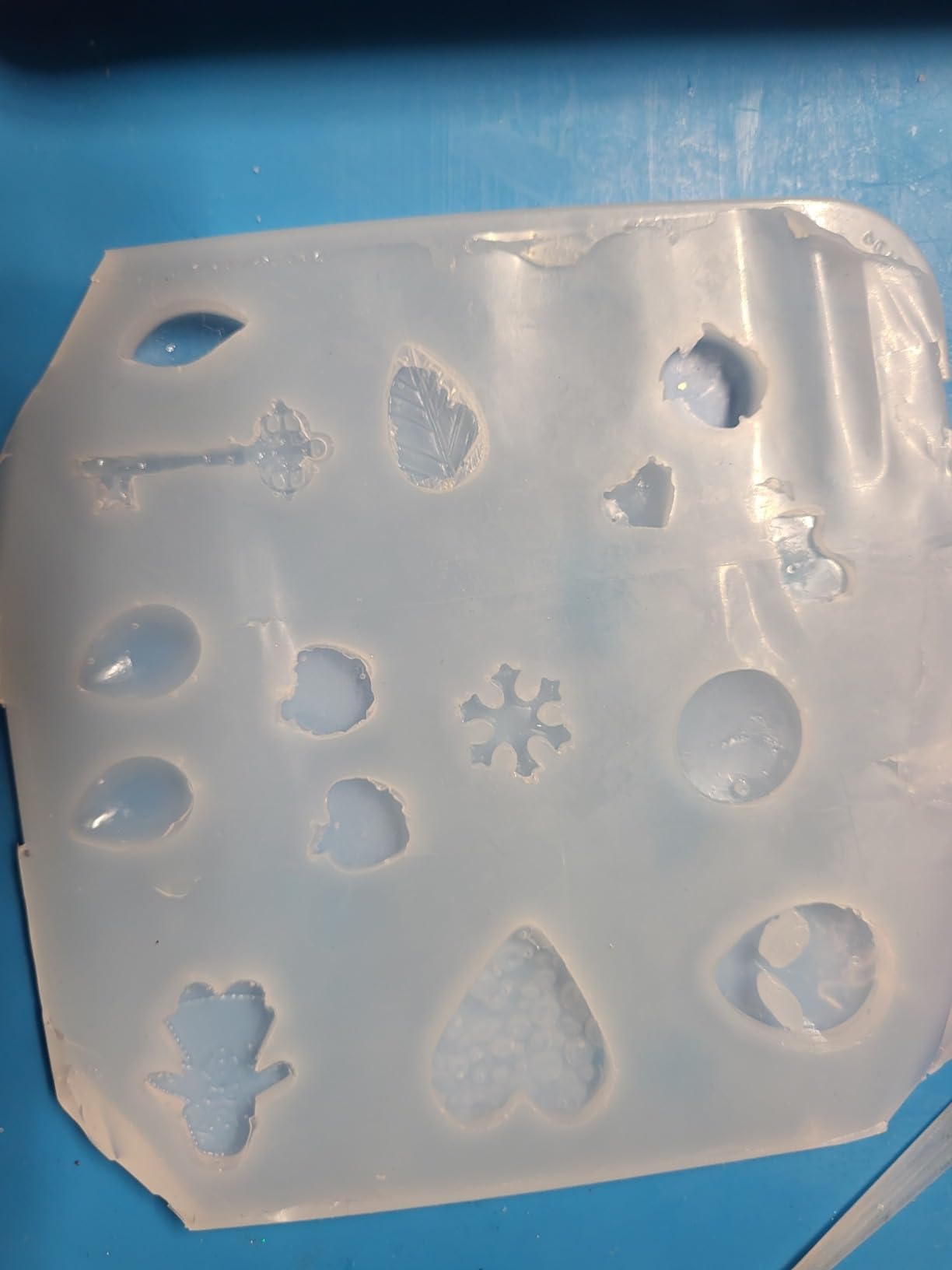 Silicone Mold Making Kit, 38.8oz 15A Elastic Liquid Silica Gel | for Casting Resin molds and Candle & Soap Mold, Fast Cure Translucent Platinum Silicone Rubber customer photo 2
