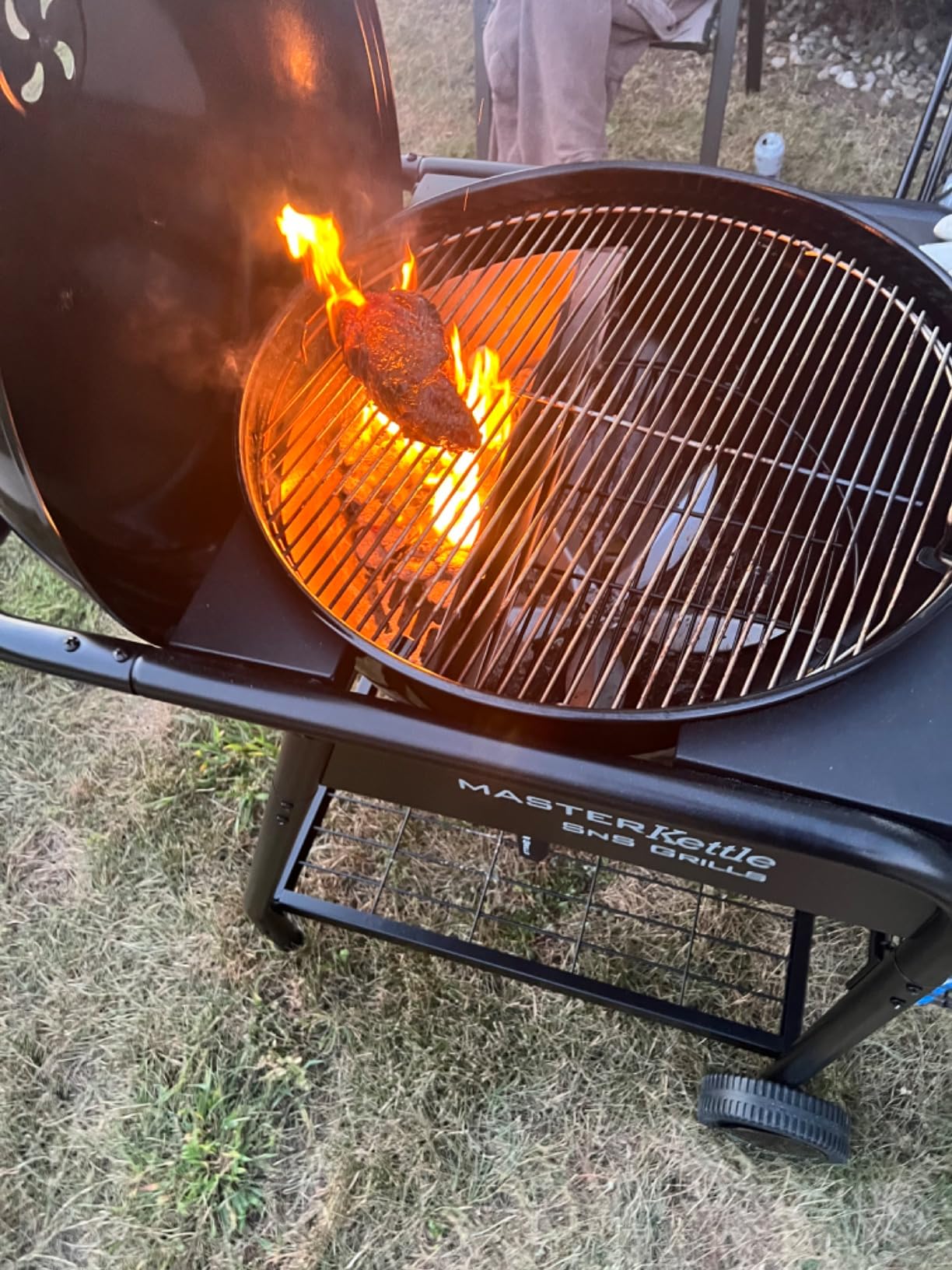SnS Grills 22-Inch Charcoal Grill and Smoker MasterKettle customer photo 2