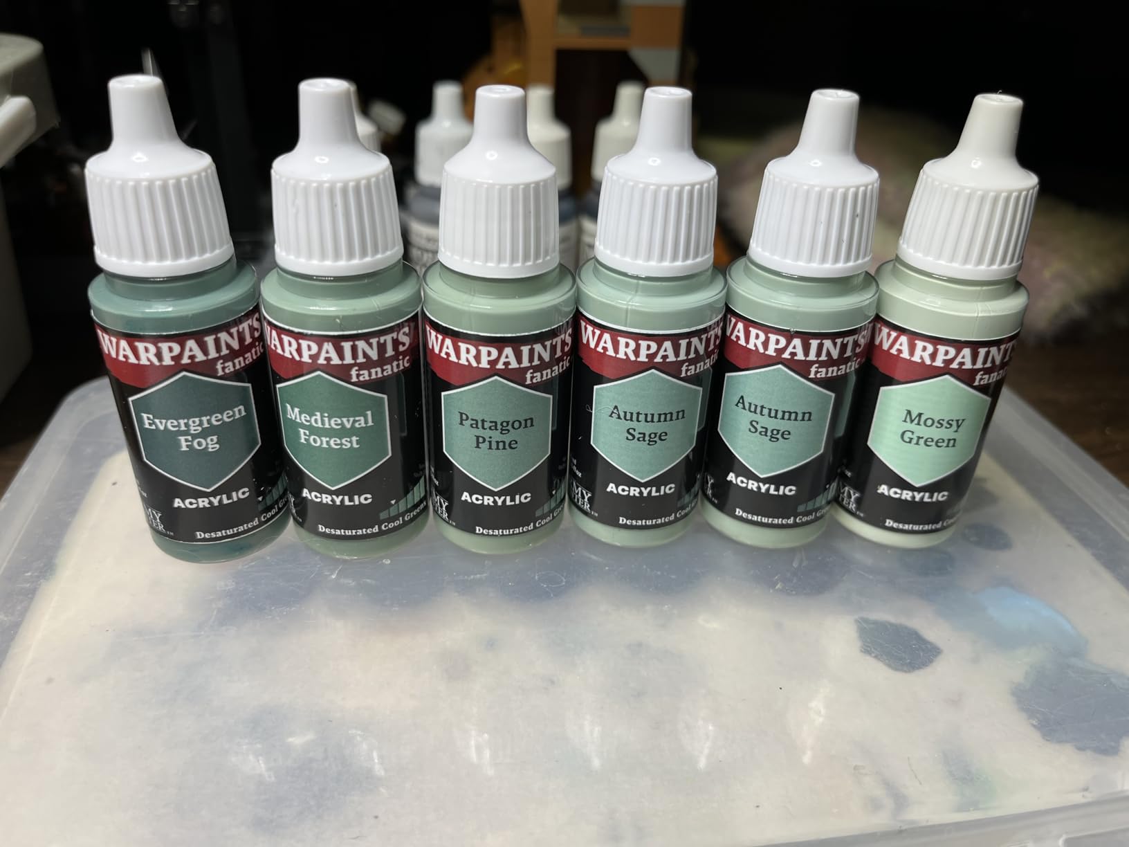 The Army Painter, Warpaints Fanatic Flexible Triad: Vivid Blues 6x18ml | Quality Acrylic Miniature Hobby Model Paint Set for Dnd & Warhammer 40K Figures customer photo 2