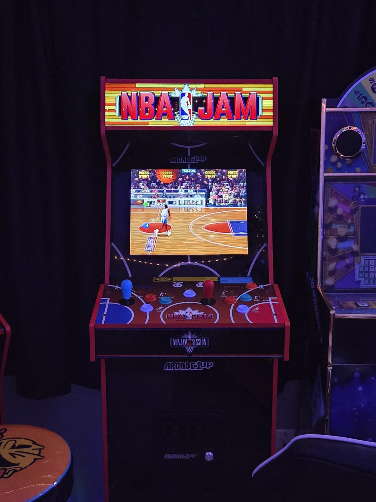 Arcade1Up NBA JAM Deluxe 2-Player Home Arcade Machine customer photo 2
