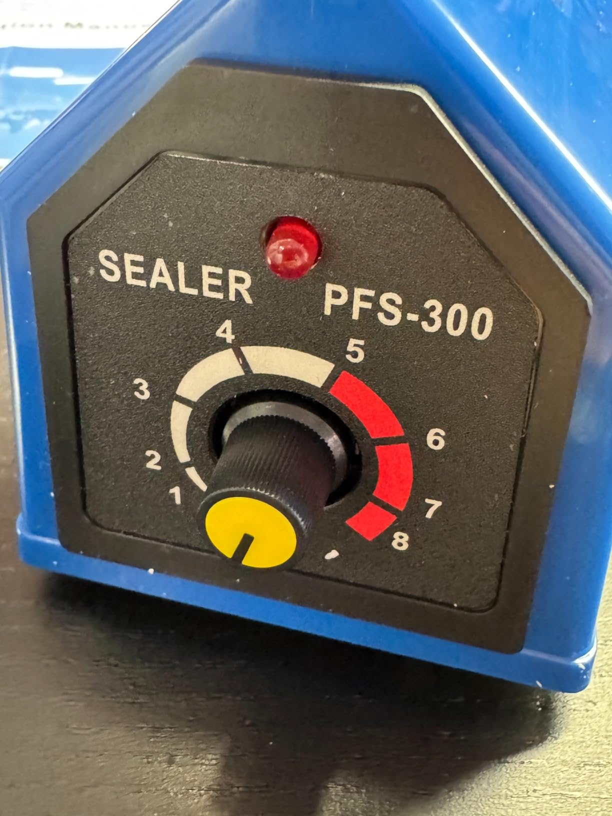 Impulse Sealer 12 inch Manual Heat Sealer Machine with Adjustable Heating Mode, ABS Shrink Wrap Bag Sealers for Plastic PE PP Bags, Portable Poly Bag Sealing Machine with Extra Replace Kit(Blue) customer photo 2
