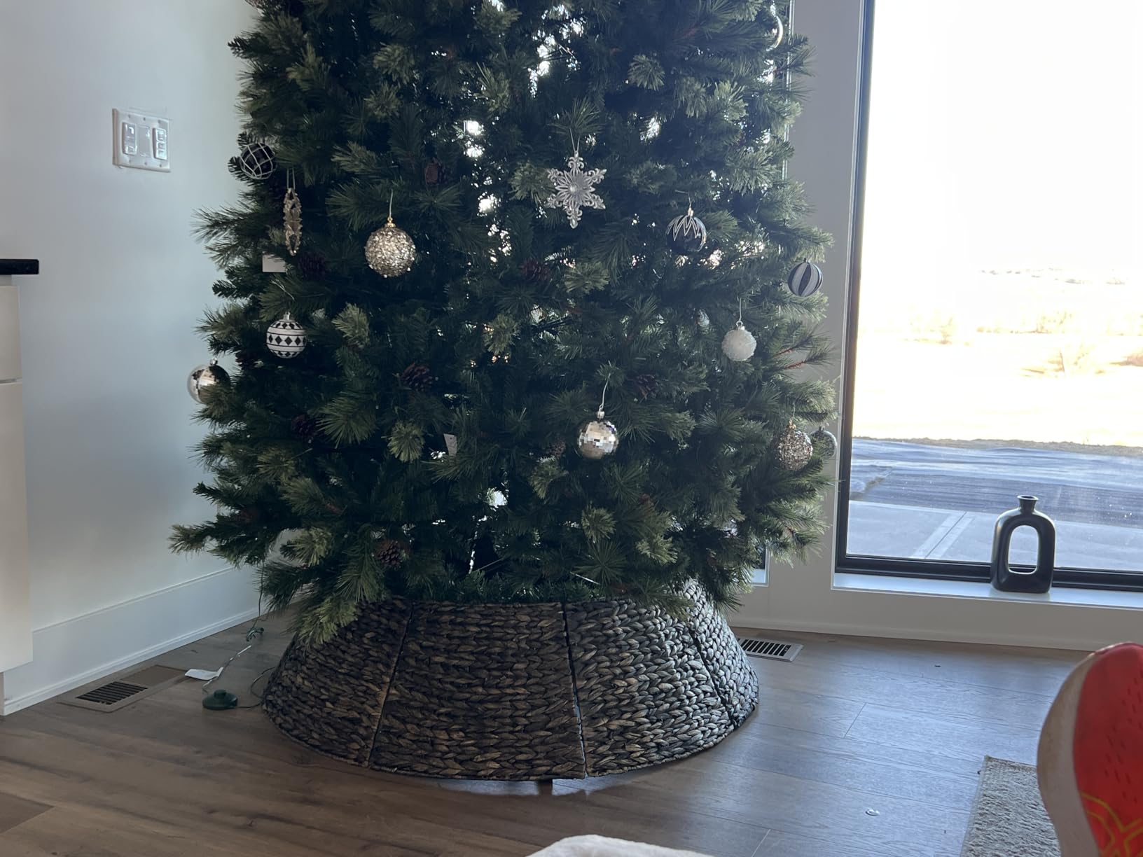 5-Piece Rattan Christmas Tree Collar - 26