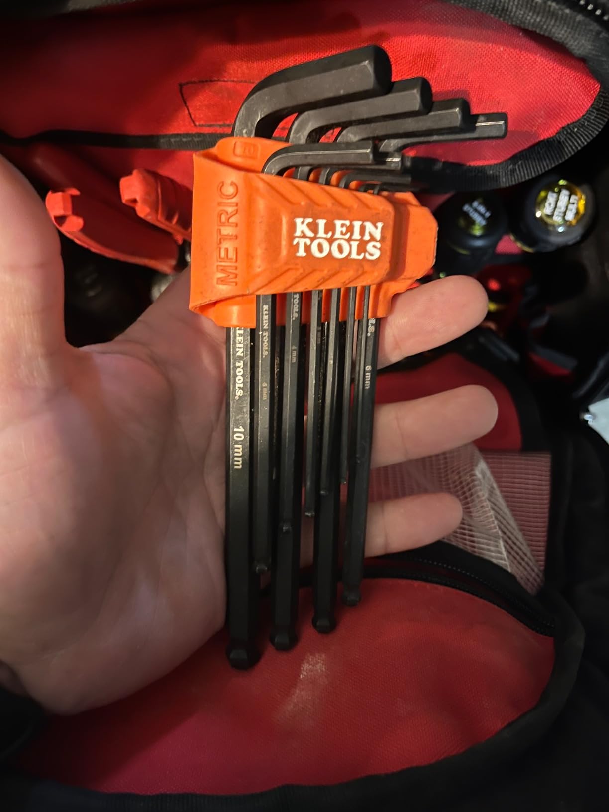 KLEIN TOOLS BLS22 22-Piece Long Ball-End Hex Key Wrench Set, SAE and Metric, Heat-Treated, L-Style customer photo 1