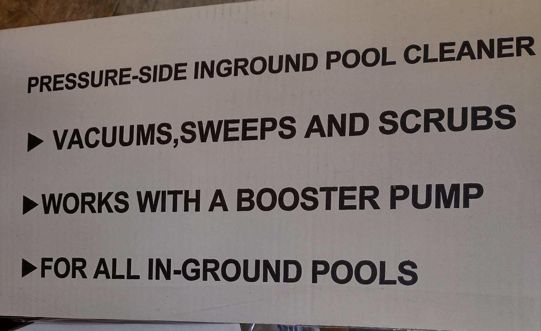 Upgrade Pool Pressure Side Sweeper: Professional Solution for Cleaning Your Swimming Pool (Four Wheels Better Than Three) customer photo 2