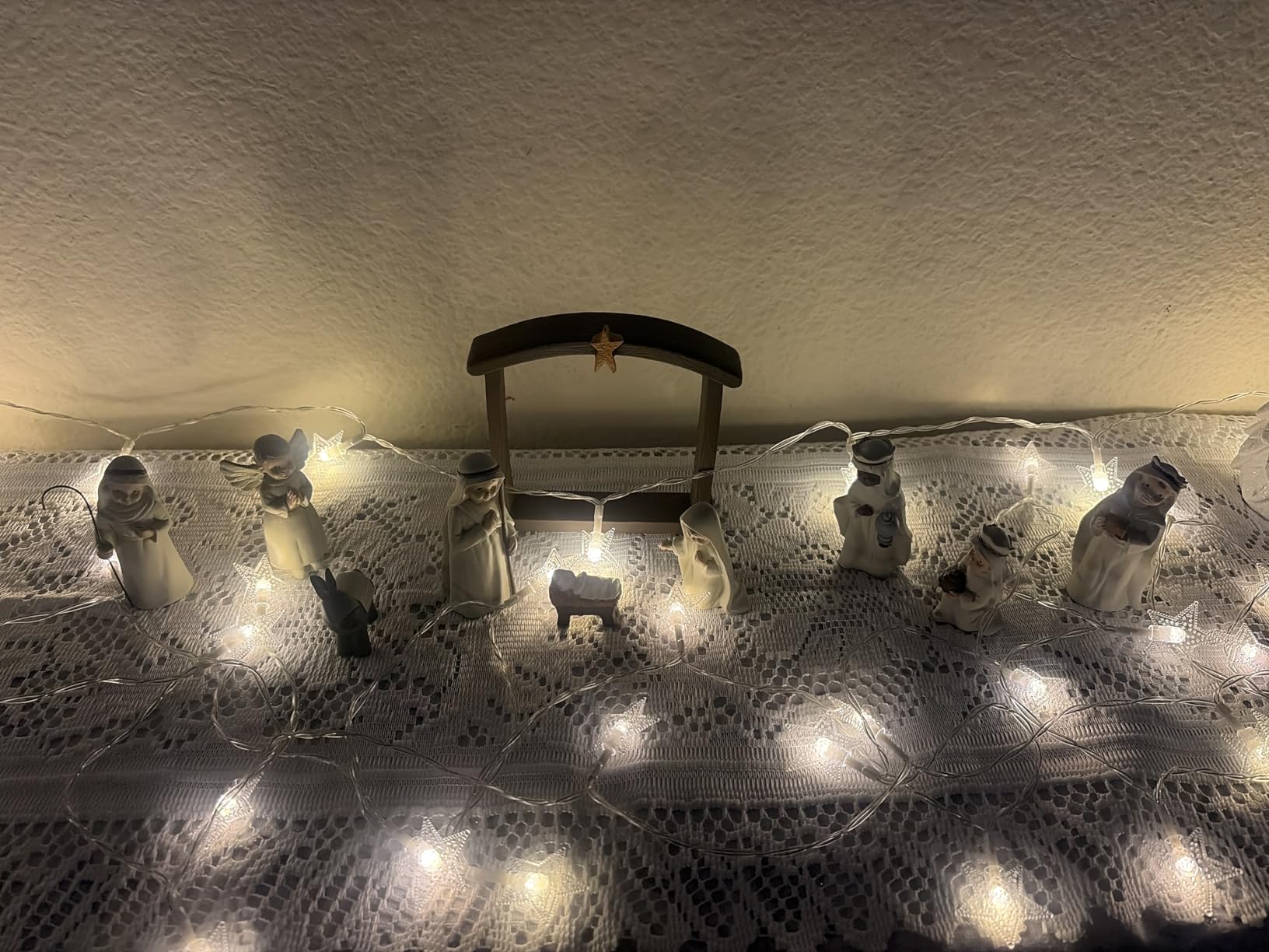 12 Piece Nativity Set, Resin Holy Family Christmas Figurines Collection | Hand-Painted Display For Mantels, Shelves, Offices And Holiday Traditions customer photo 2