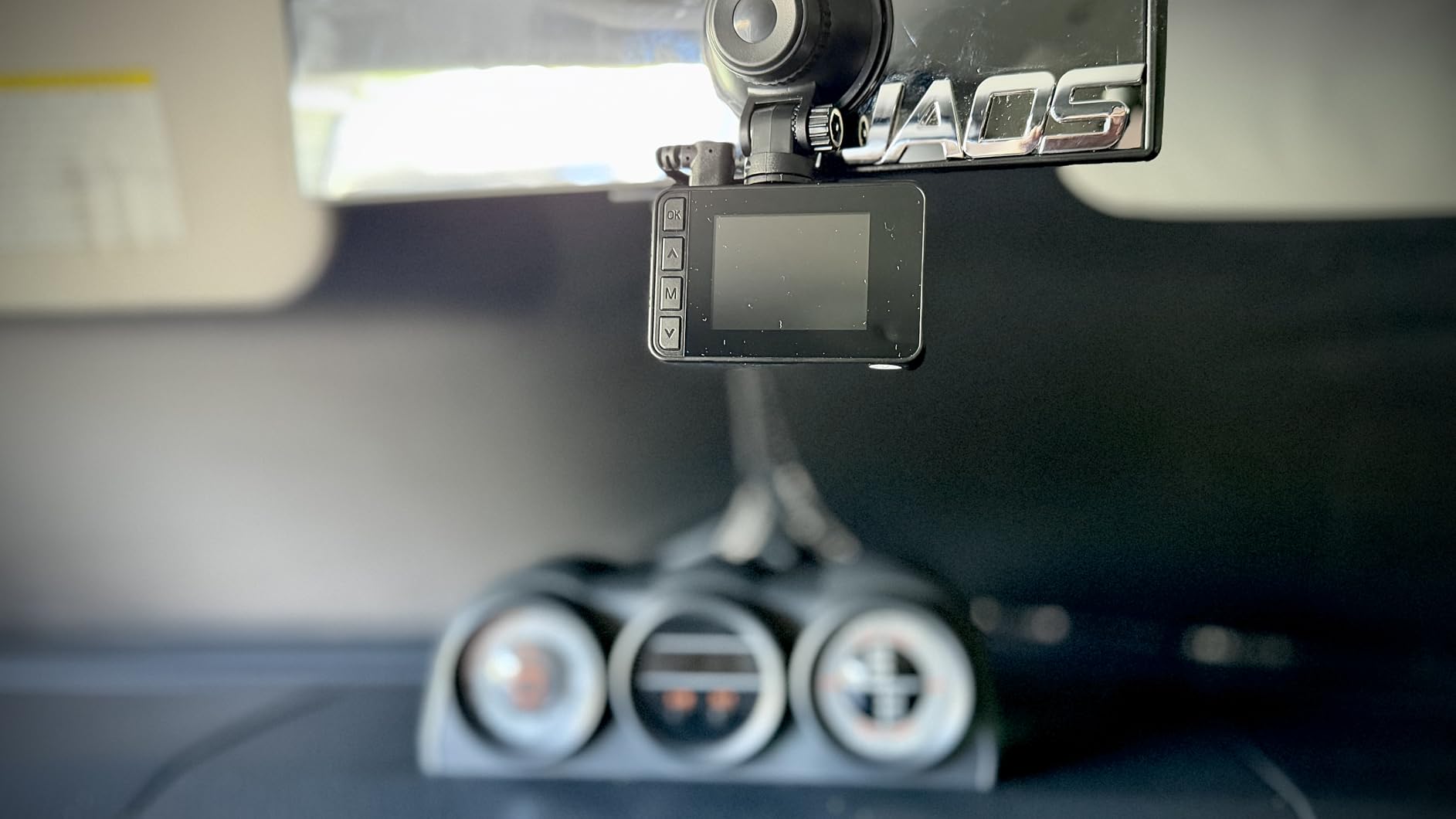 Dash Cam Front and Rear, 2.5K+1080P Dual Dash Camera for Cars, 2'' Display Mini Car Camera customer photo 2