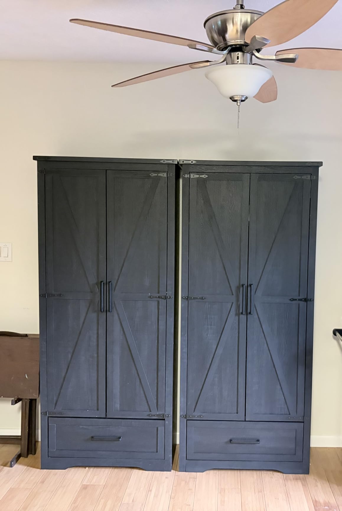 Farmhouse Kitchen Pantry Cabinet - 72