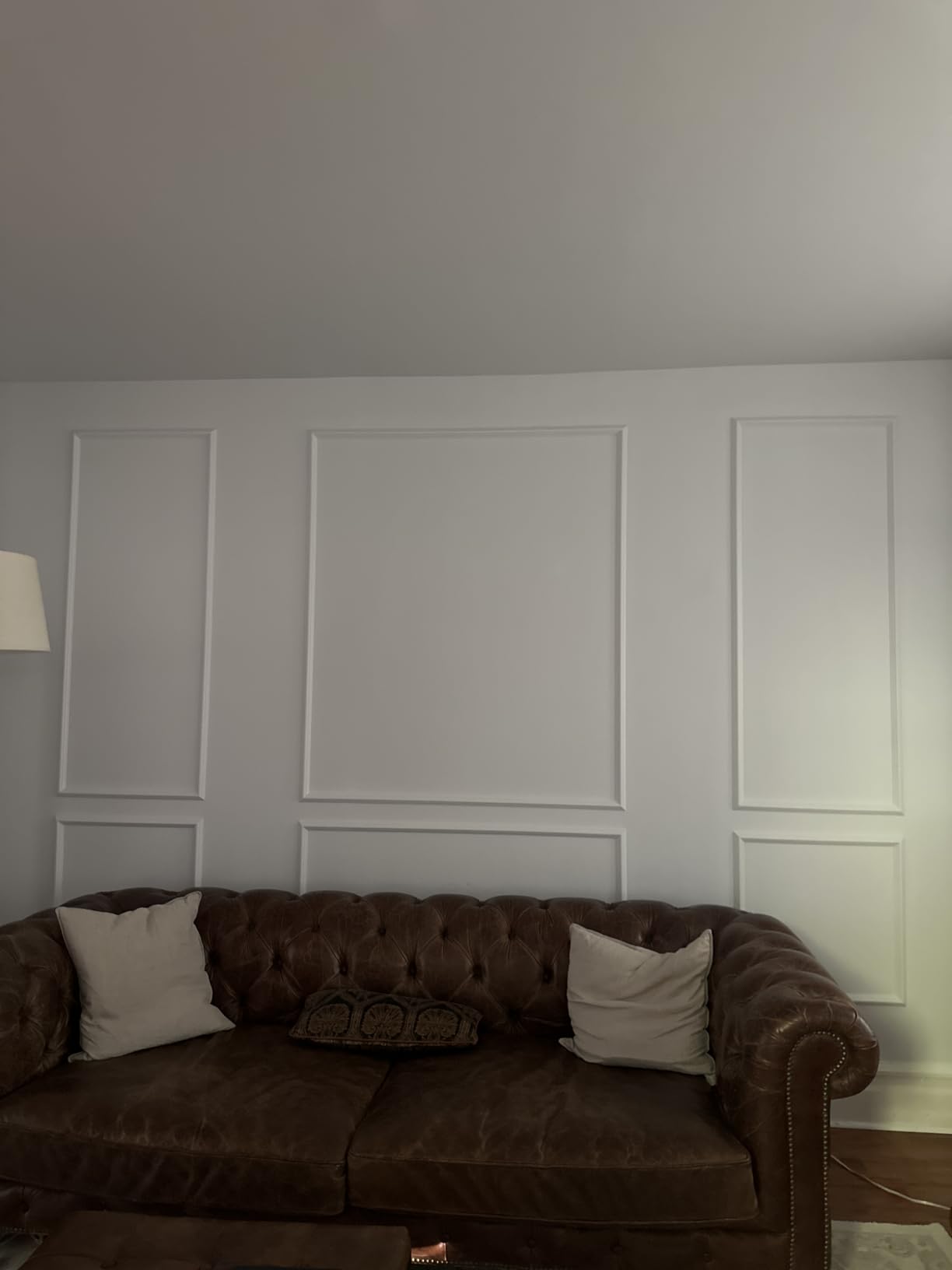 Art3d Pre-Cut Wall Molding Set, Ready-to-Assemble Panels, 3 Top 3 Bottom | Ready-to-Assemble Wainscoting Panel, High-Impact, Precision Pre-Cut, DIY-Friendly, Ideal for Indoor Wall Decor, Accent Walls customer photo 2