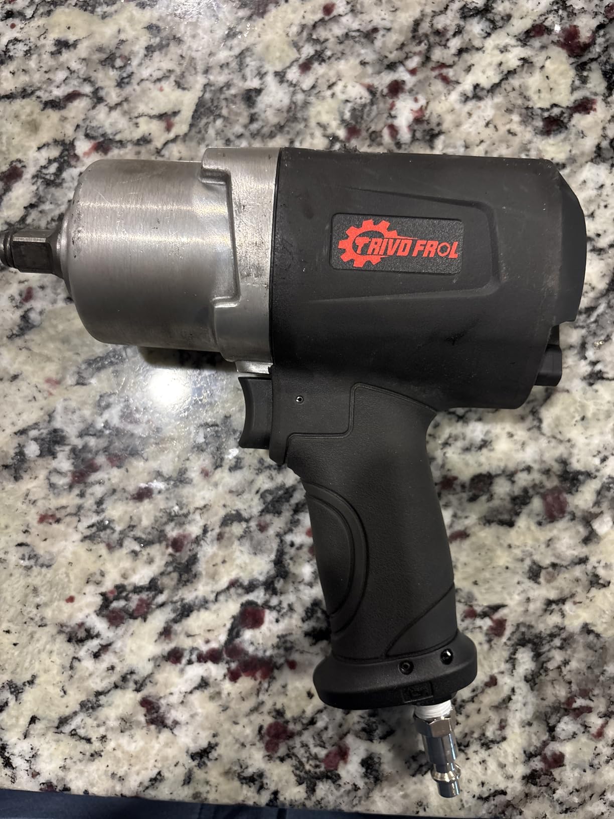 Trivd Frol Air Impact Wrench - 1/2 Inch Air Impact Gun | Max Torque 1500 Ft-lbs, 8000 RPM Speed, Weight 4.74 lb, 1/2