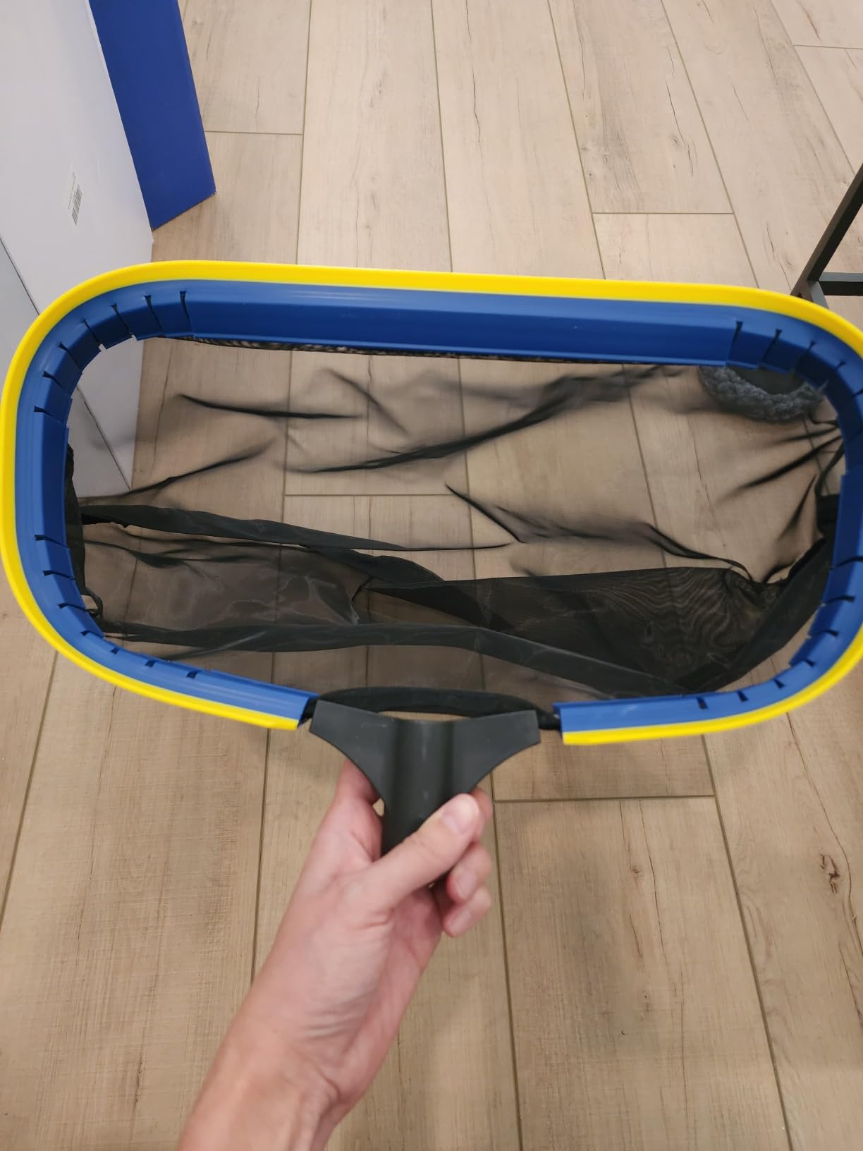 Poolvio 5-in-1 Pool Cleaning Kit - Includes Semi-Deep Skimmer Net, Aluminum Leaf Rake, 20' Pool Brush with 13ft Adjustable Pole customer photo 2