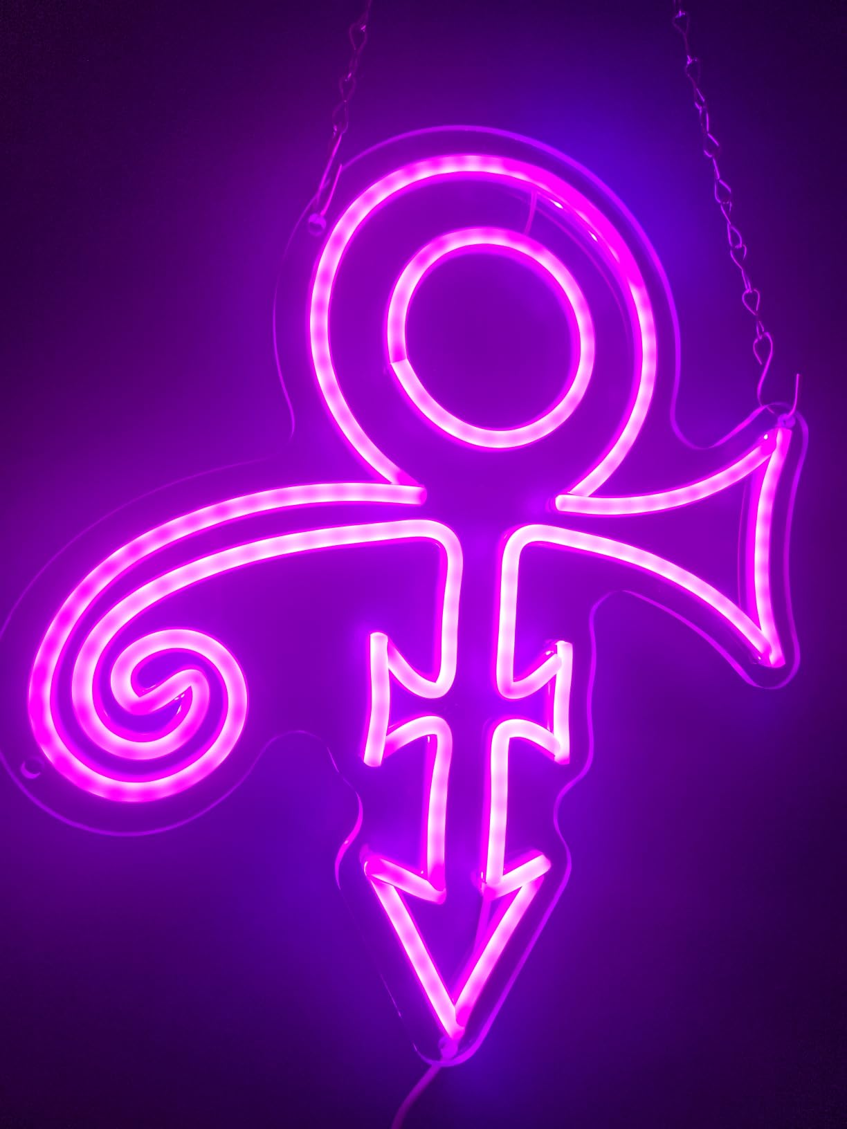 Lock Neon Signs for Wall Decor,Dimmable Game Neon Light for Gamer,Usb Powered Gaming Lights for Man Cave Bedroom Game Room Bar Birthday Gifts(9.8 * 11.8in) customer photo 1