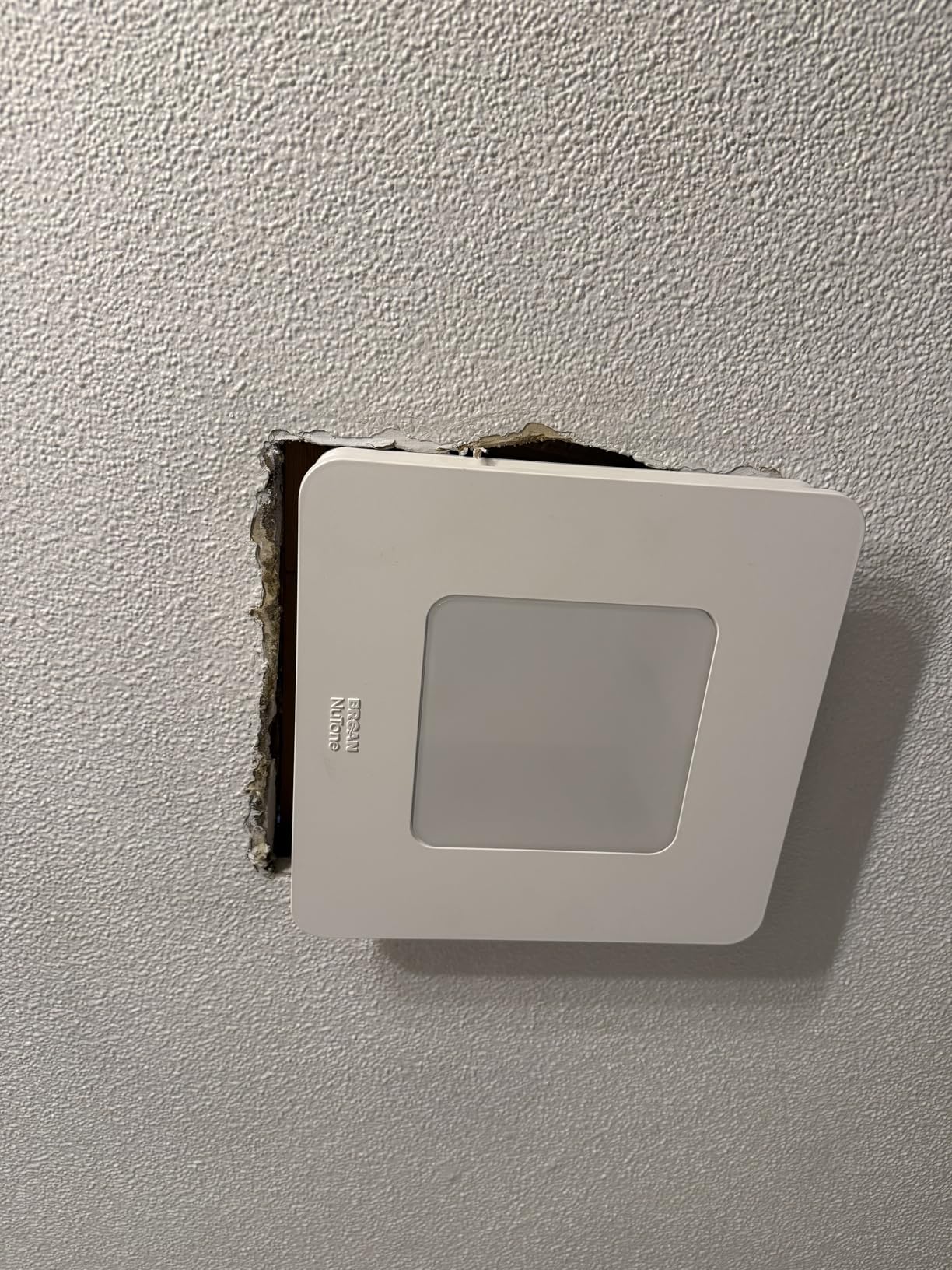 Broan-NuTone Bathroom Exhaust Fan with LED light - Easy Retrofit Without Attic Access, Quiet 1.5 Sones, Effective Ventilation at 80 CFM ENERGY STAR Certified Moisture and Odor Control customer photo 2