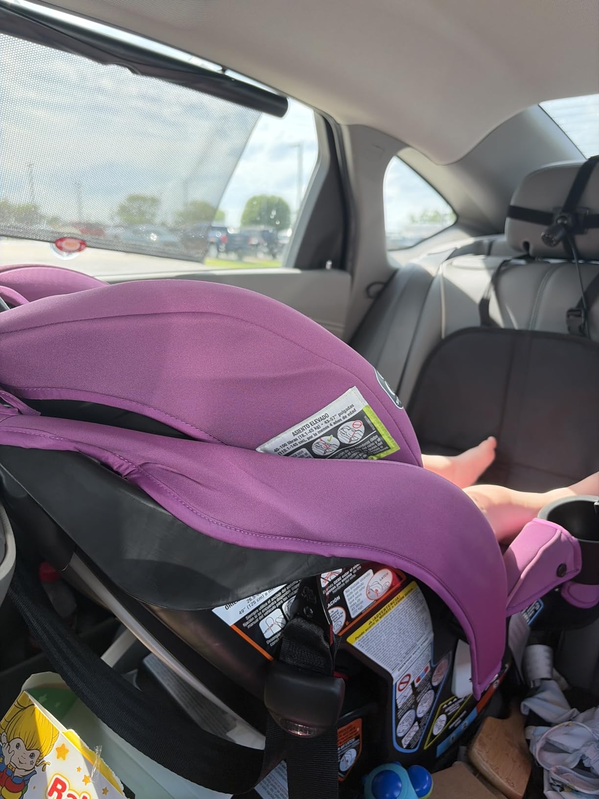 Graco Slimfit 3-in-1 Convertible Car Seat, Slim Car Seat with Space-Saving Design, Highback Booster Seat with 10-Position Headrest, Rear Facing and Forward Facing Carseat, Jarret customer photo 1