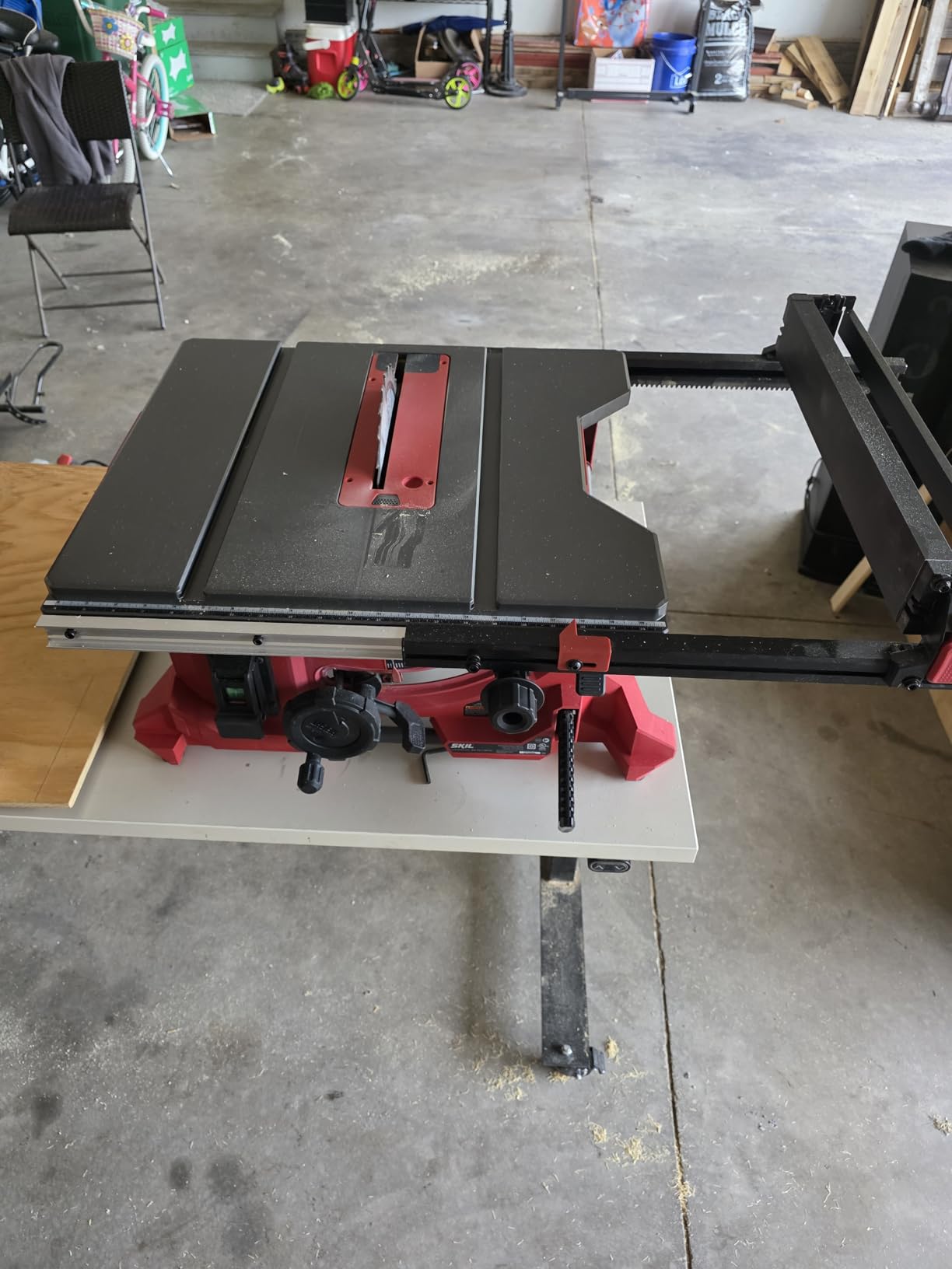 SKIL 15 Amp 8-1/4-Inch Compact Portable Jobsite Table Saw (TS6308-00) customer photo 2
