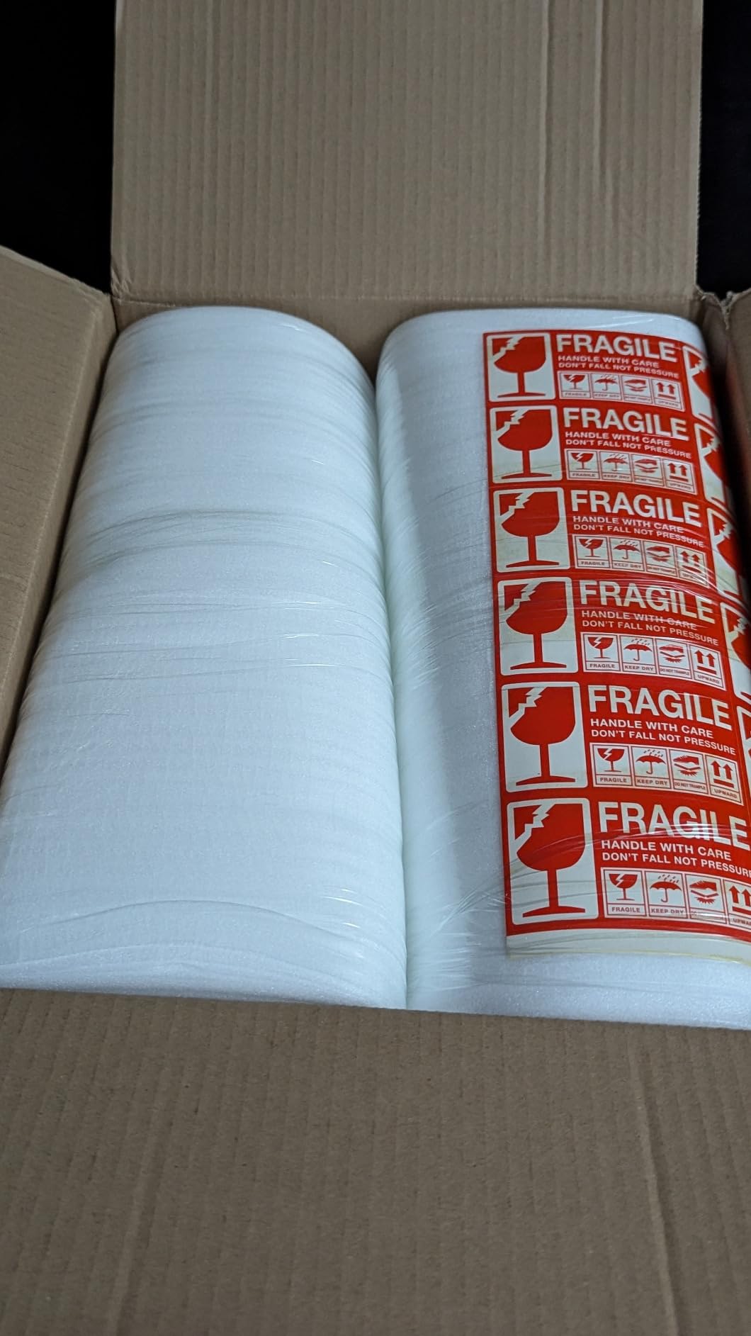 Moving Supplies, 14'' Wide X 160' Length Foam Wrap Roll, Packing Supplies for Packing, Moving, Fragile Articles, Furniture, Transportation Packaging customer photo 2