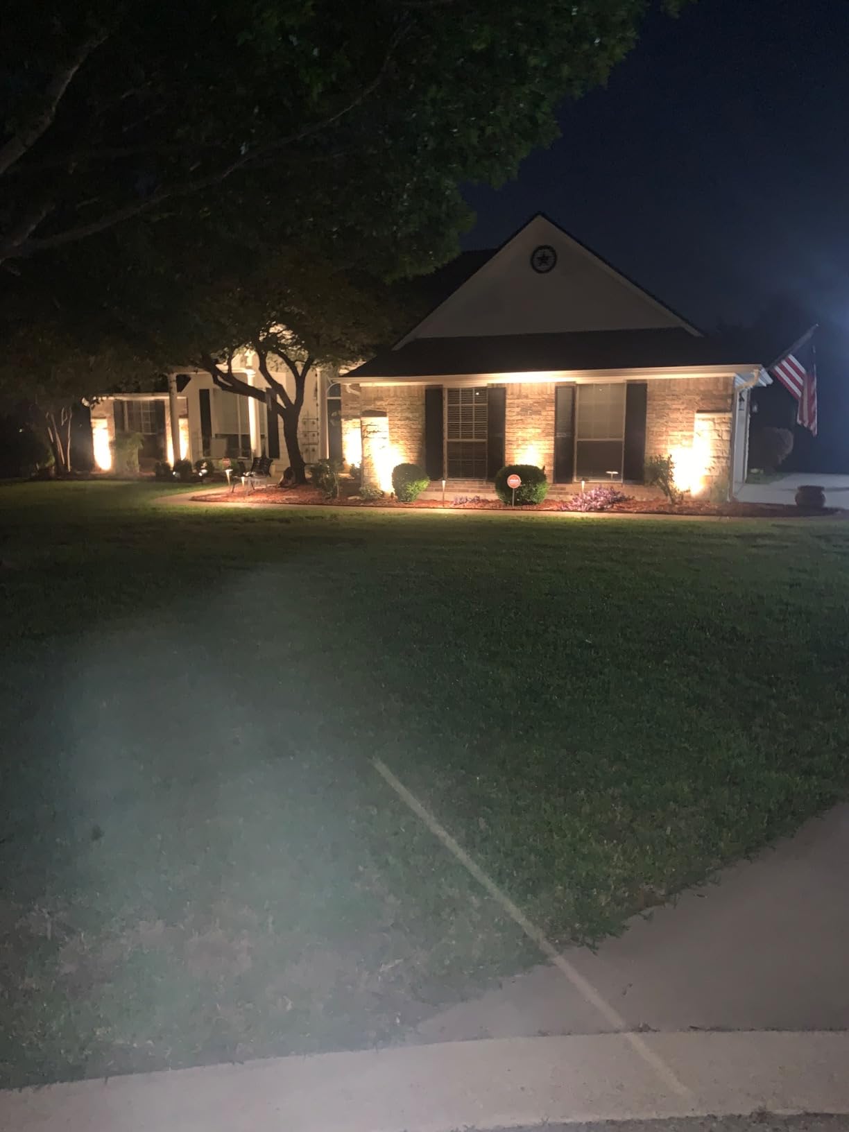 VOLT 12V LED Landscape Lighting Kit (8 Spotlights, 4 Path Lights), Black | Solid Brass, 150W Low Voltage Transformer Included, Ideal for House Yard Outdoor Pathway Walkway Garden Driveway or Patio customer photo 2