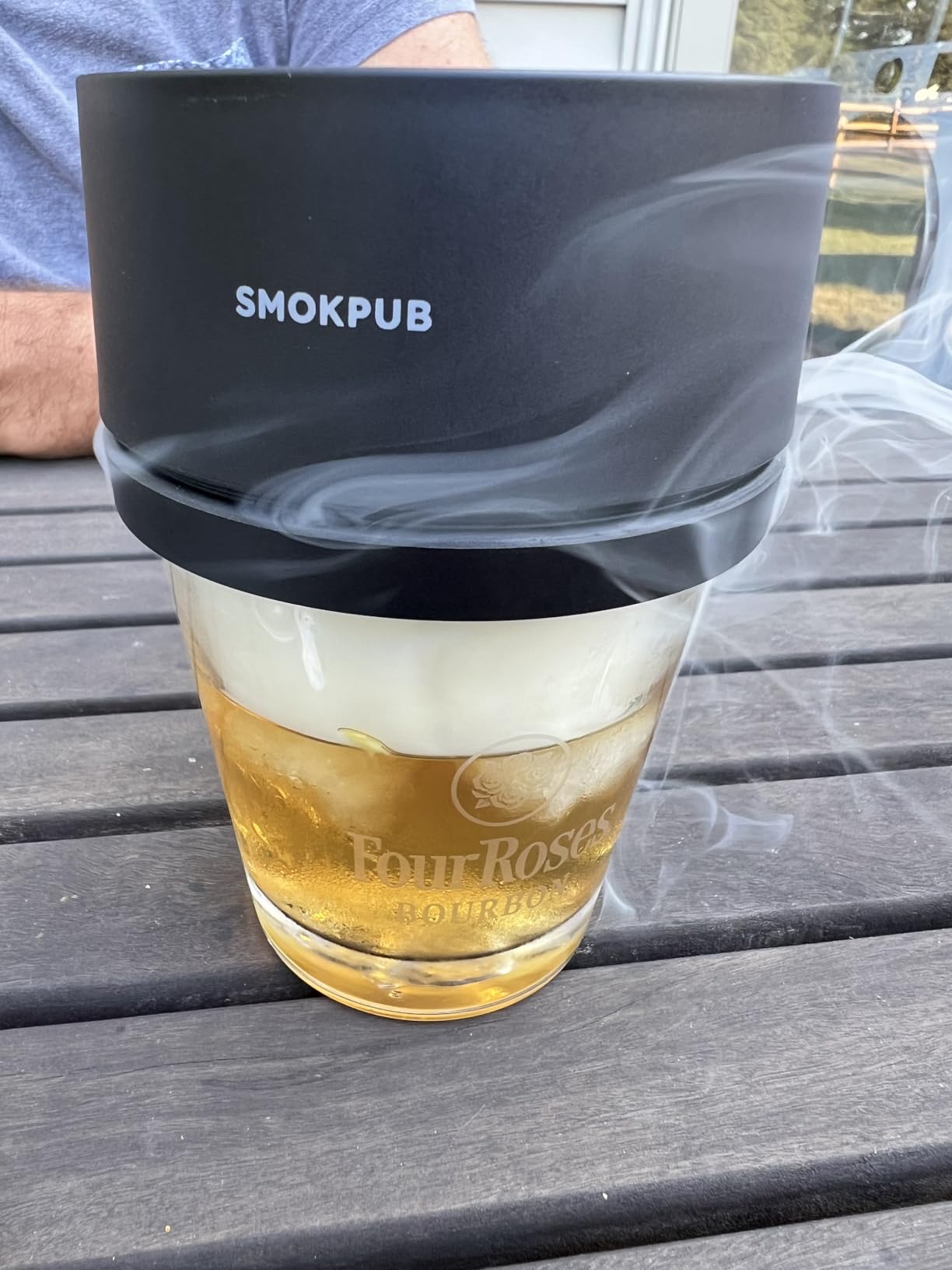 Electric Whiskey Smoker Kit, Cocktail Smoker with Heating System | No Butane Needed, 6 Wood Chips for Old Fashioned Drink Smoker Kit, Ideal Bourbon Whiskey Gift for Men, Dad and Husband customer photo 2