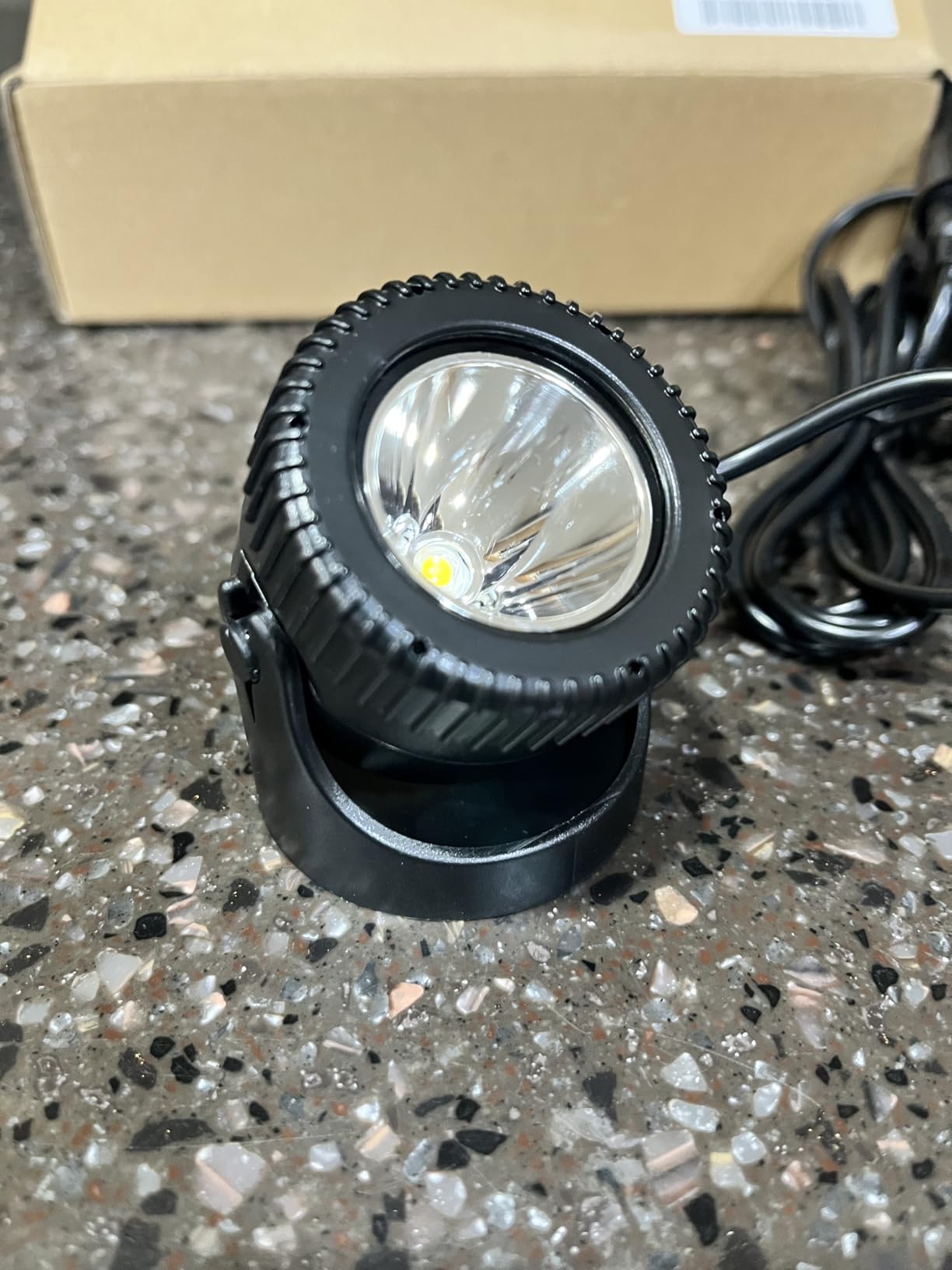 Pond Lights, 4-in-1 Warm White Underwater Pond Lights, IP68 Waterproof LED Landscape Spotlights for Pond, Garden, Patio, Fountain, Pool, Waterfall Decoration (4 Head Lamps) customer photo 2