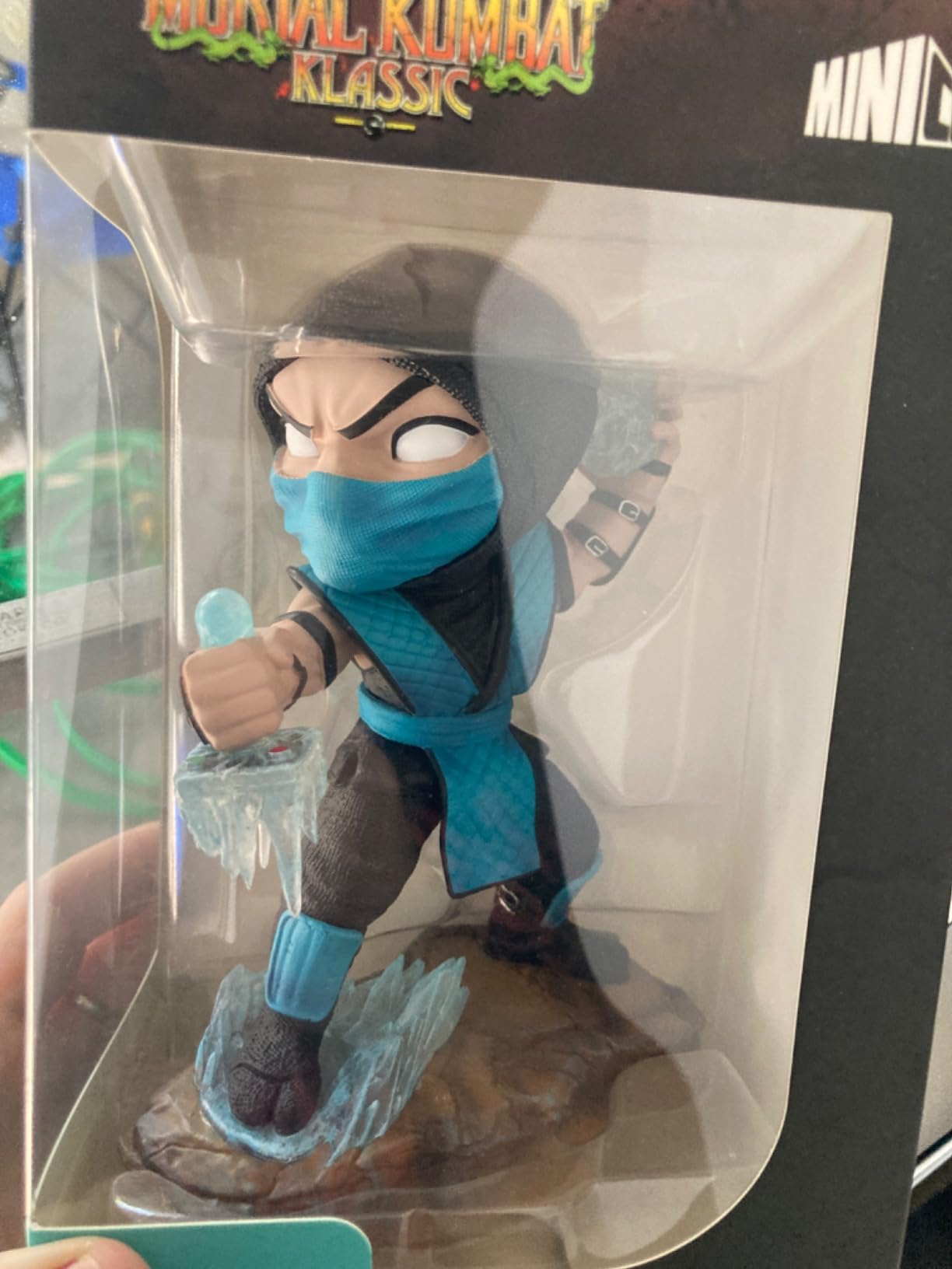 Iron Studios Collectible Statue Sub-Zero - Mortal Kombat - Minico PVC Blue 5.7 inches customer photo 1