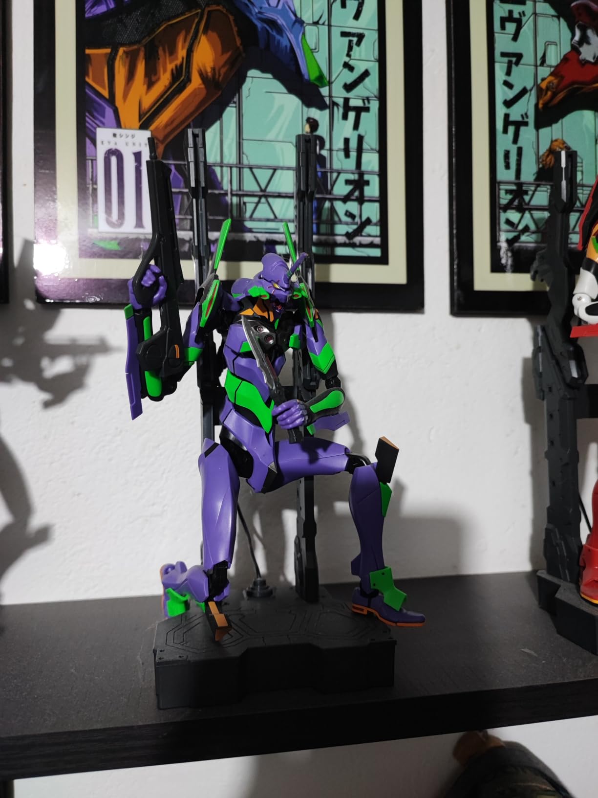 Evangelion Figure - Evangelion Production MODEL-02 | AMK Series 7.87 Inch Highly Articulated Humanoid Decisive Weapon Neon Genesis Evangelion Model Kit customer photo 2