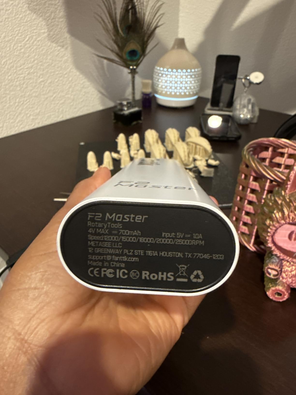 Dremel F2 Master Mini Cordless Rotary Tool Kit - Engraving Pen, NeoPulse Motor, 5 Speed, 35 Accessories customer photo 1