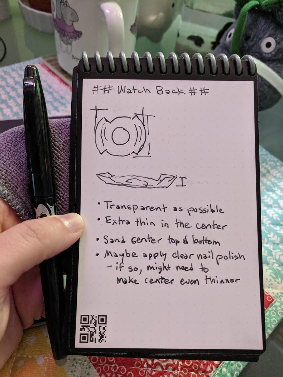 Rocketbook Mini Reusable Smart Notepad, Dotted Pages, 3.5x5.5, Black | Pocket Size On-The-Go Notebook for Quick Note Taking, Includes Pen and Towel customer photo 1