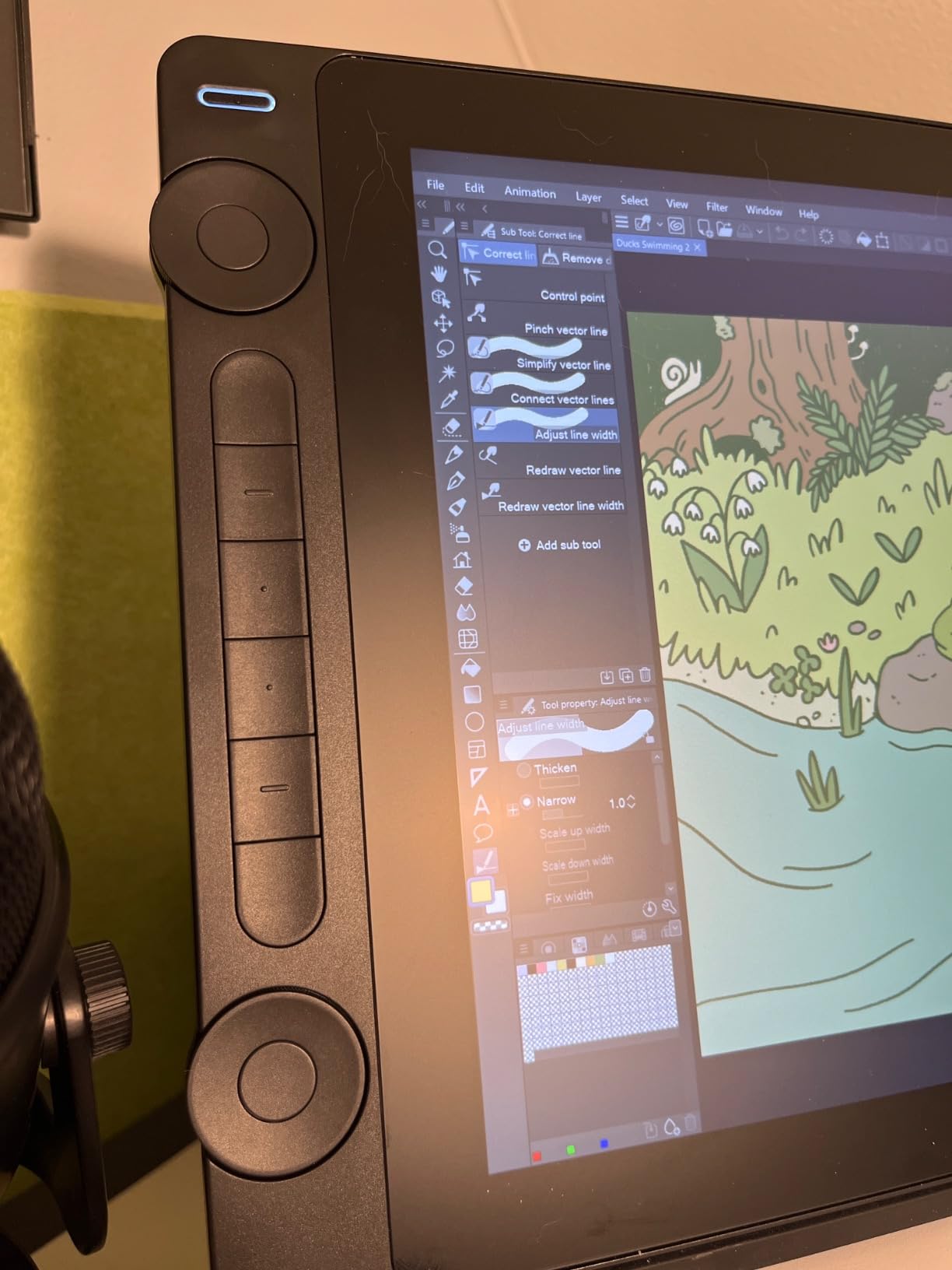 HUION KAMVAS 16 (Gen 3) 2.5K QHD Drawing Tablet with Screen PenTech 4.0, 15.8 inch, Canvas Glass 2.0, Full Laminated, Anti-Sparkle, 99% sRGB, 16384 Pen Pressure, Dual Dials customer photo 2