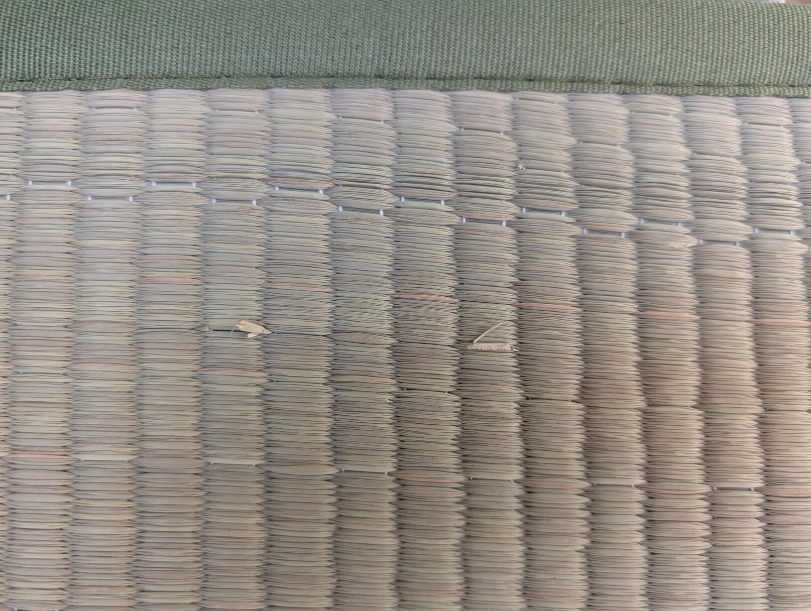 EMOOR Japanese Tatami Mat Twin Natural Rush Grass (Undyed), Foldable Igusa Mattress Floor Sleeping Japanese Futon Mattress Meditation Yoga Zen customer photo 1