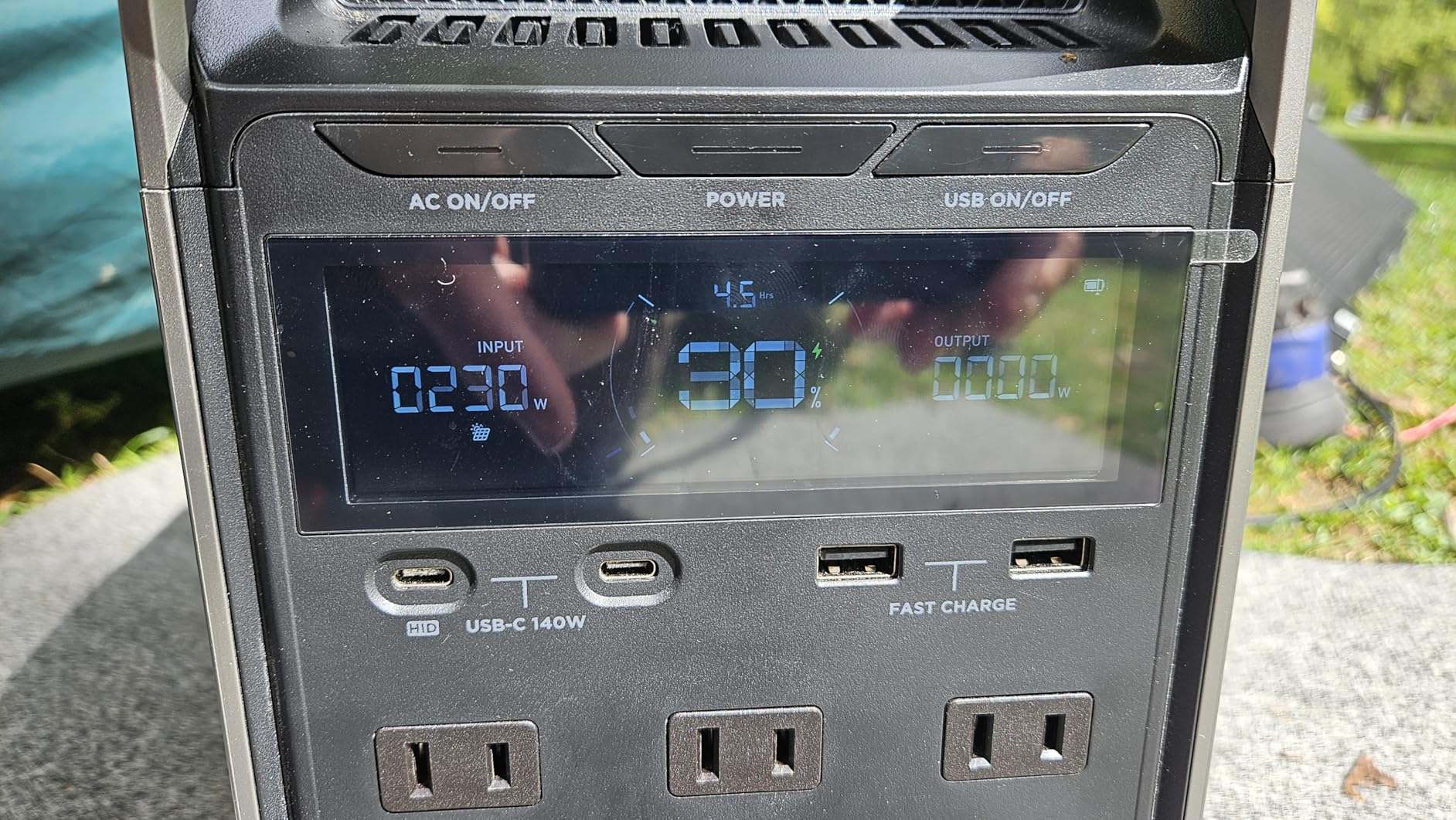 EF ECOFLOW Solar Generator DELTA 3 Plus with 220W Bifacial Panel, 1024Wh, LFP Battery, 1800W AC/140W USB-C Output, Portable Power Station for Home Backup, Camping & RVs customer photo 2