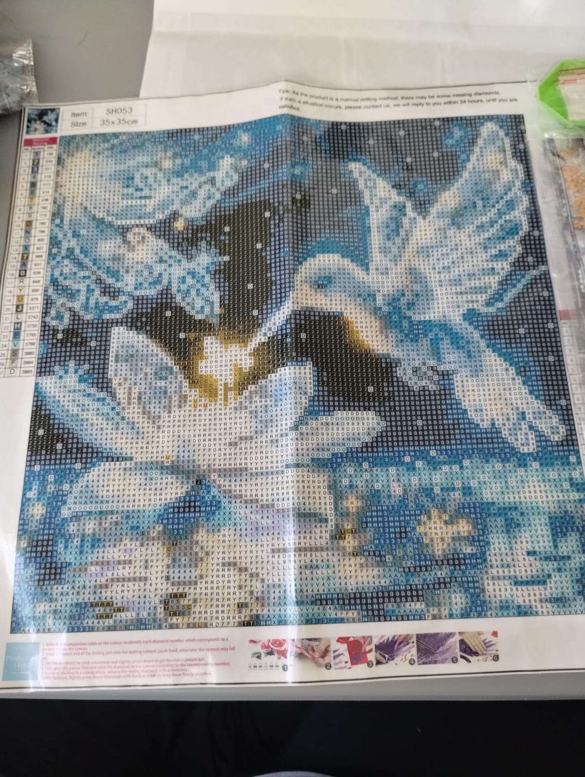 Hummingbird Diamond Art Kits For Adults,DIY Bird Diamond Painting Kits customer photo 2