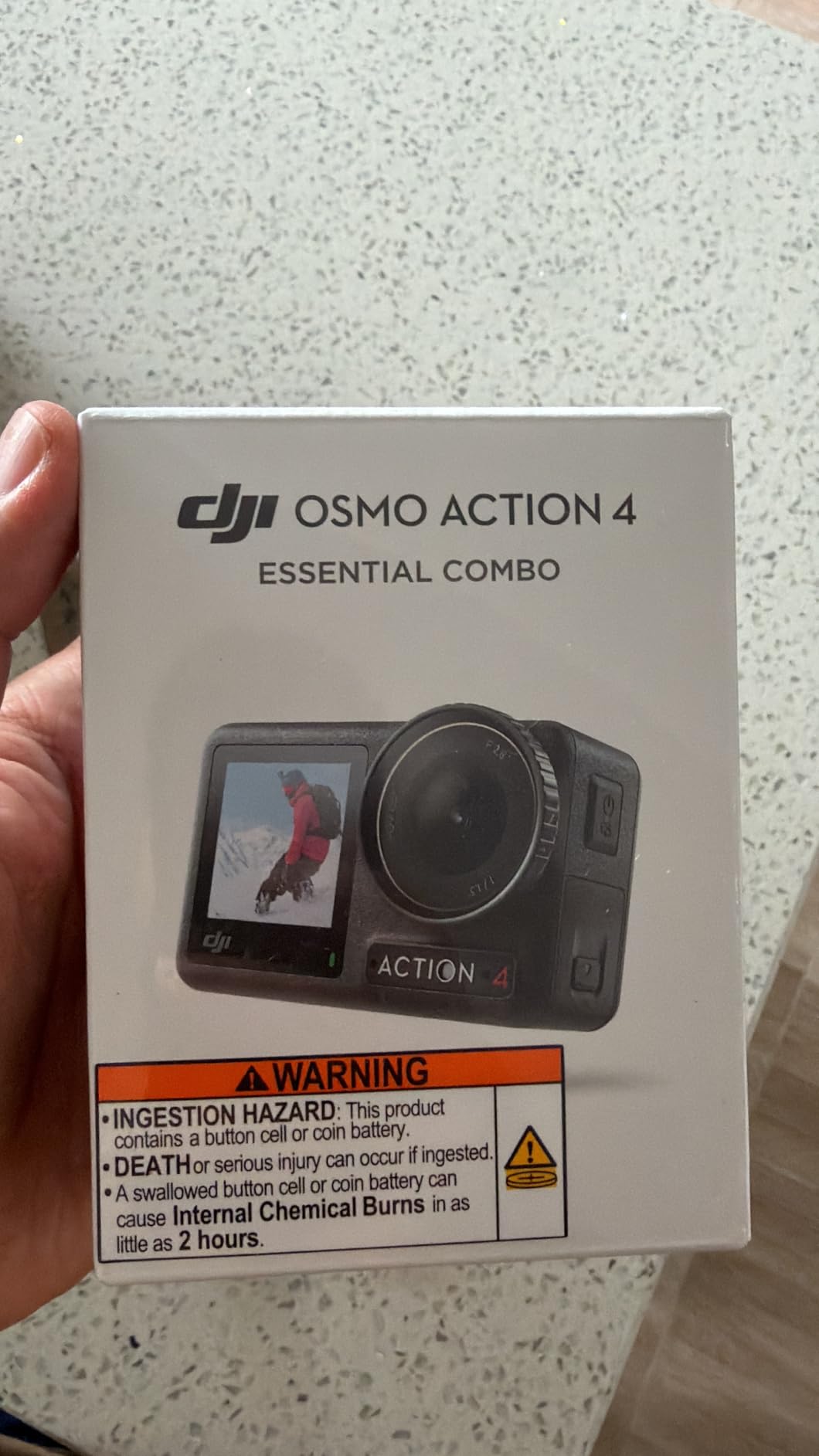 DJI Osmo Action 4 Essential Combo, Waterproof Action Camera Vlogging Camera customer photo 1