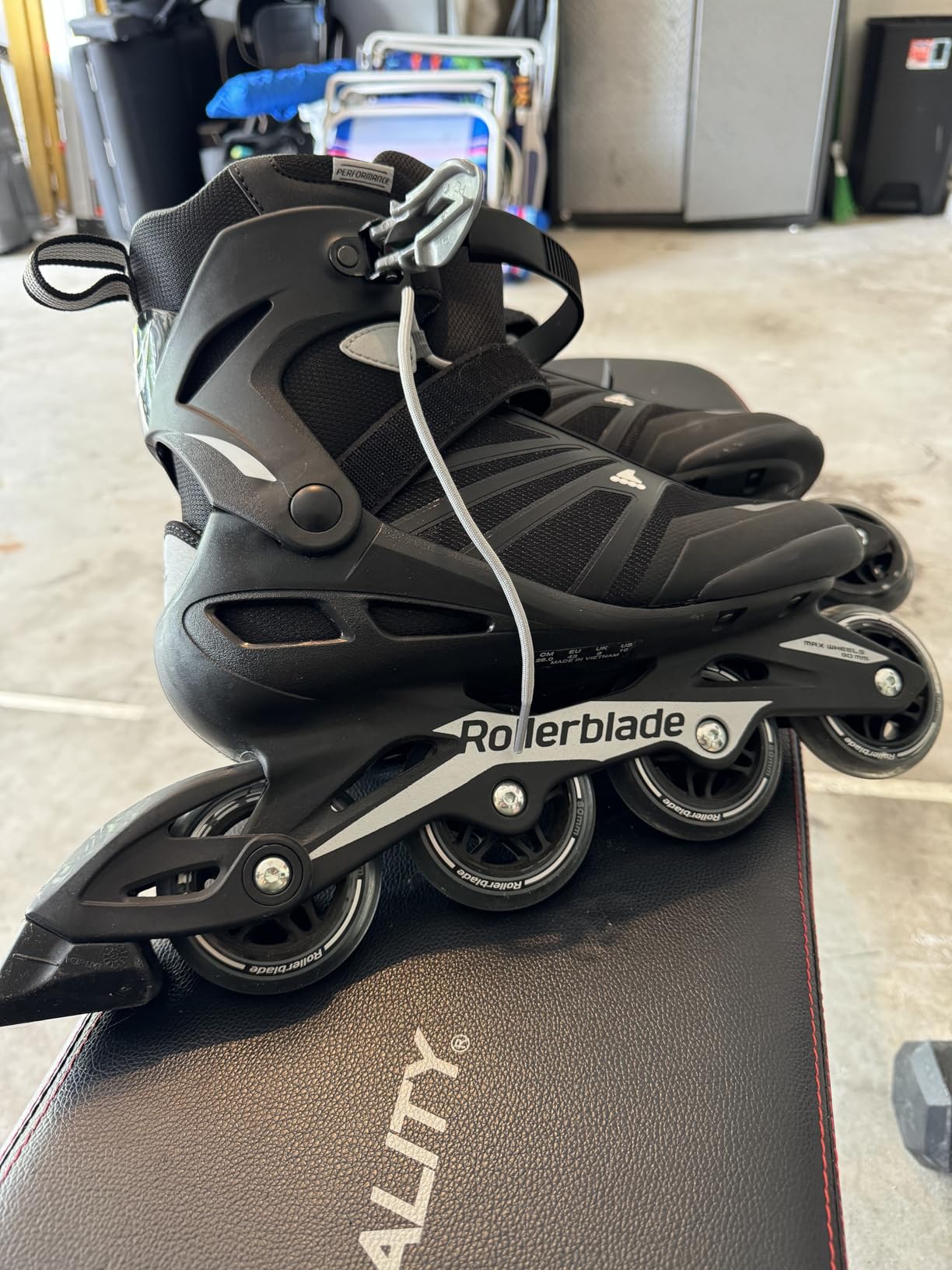 Rollerblade Zetrablade Men's Adult Fitness Inline Skate, Black and Silver customer photo 1