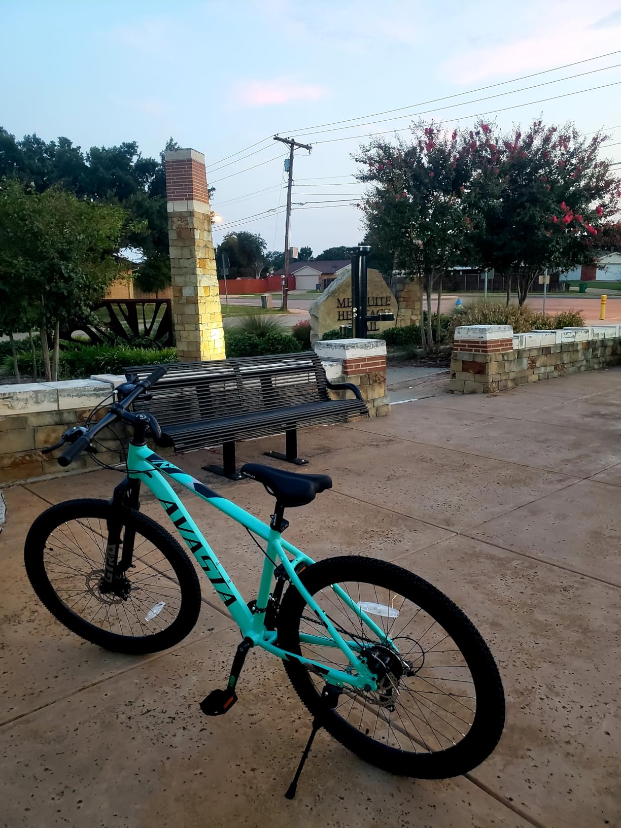 AV300 26 27.5 Inch Mountain Bike MTB for Adult Man Women Male | Lightweight Aluminum Alloy Frame, Dual Disc Brakes, Front Suspension, 21-Speed Gear Shifter, Half Hidden Brake Cables customer photo 2