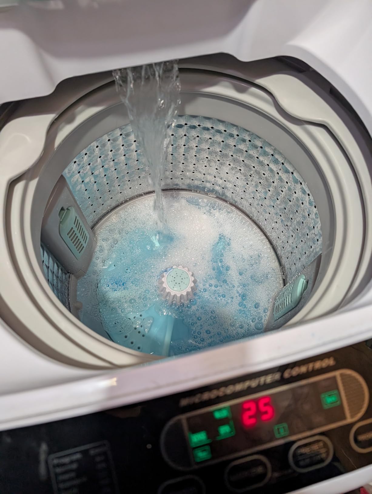 ROVSUN 17.8LBS Portable Washing Machine, Full-Automatic Electric Laundry Machine with Stainless Steel Drum customer photo 2