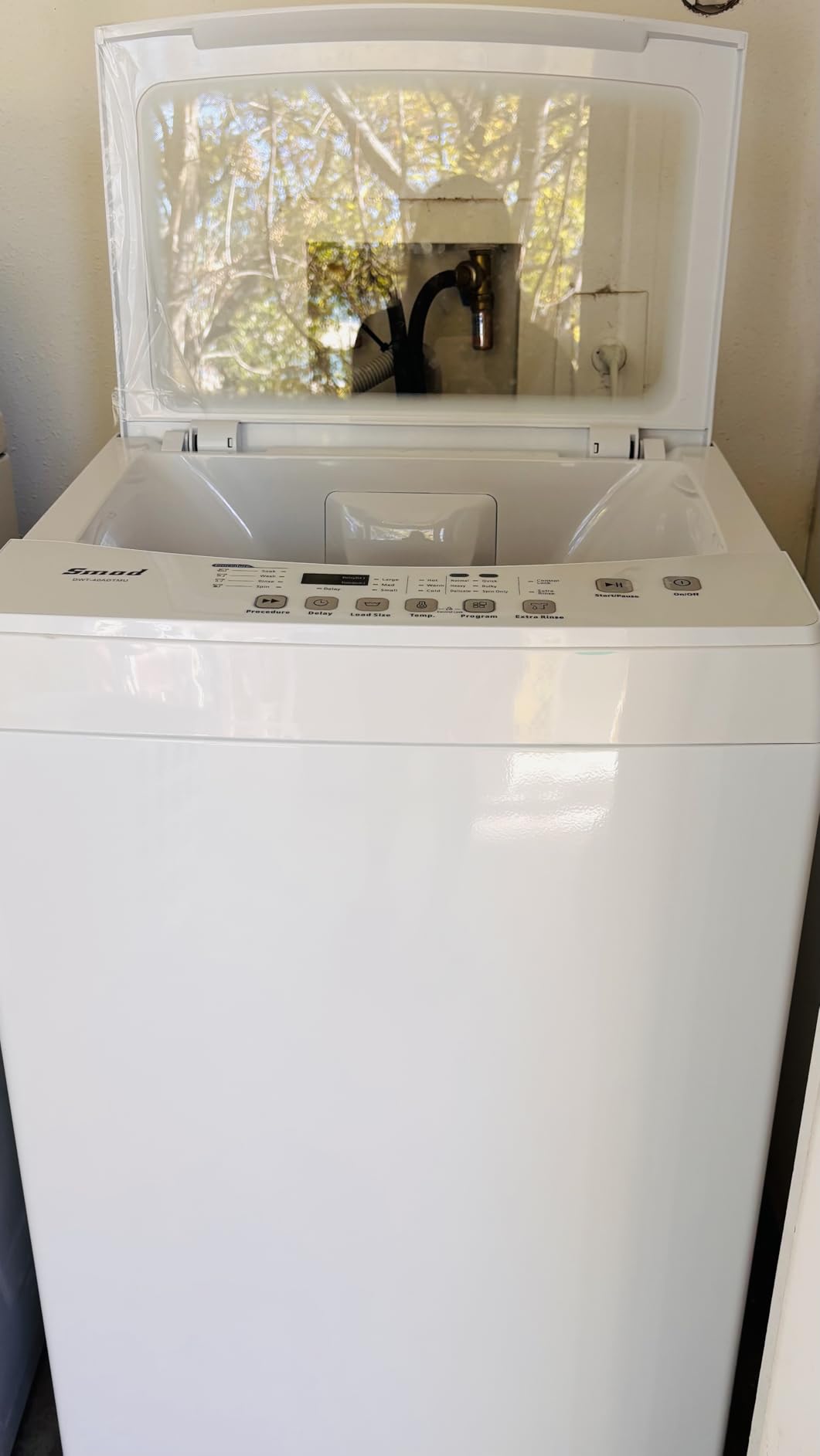 Washer and Dryer Combo, 120V All In One Ventless Compact 2.7 Cu.ft 24 Inch Large Capacity, Lavadora y Secadora 2 in 1 for RV Apartment Home customer photo 2