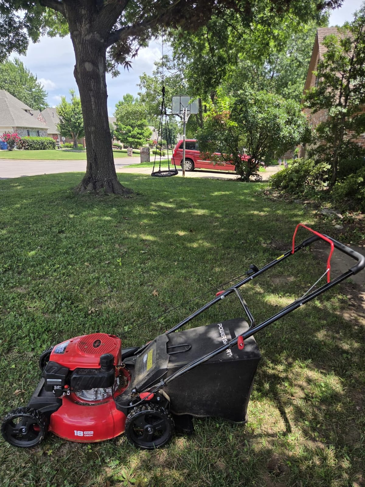 PowerSmart 22-Inch 170cc Self Propelled Gas Lawn Mower, 4-Cycle Engine, Rear-Wheel-Drive, 3-in-1 Mulch/Bag/Side-Discharge, 6 Height Adjustment customer photo 1