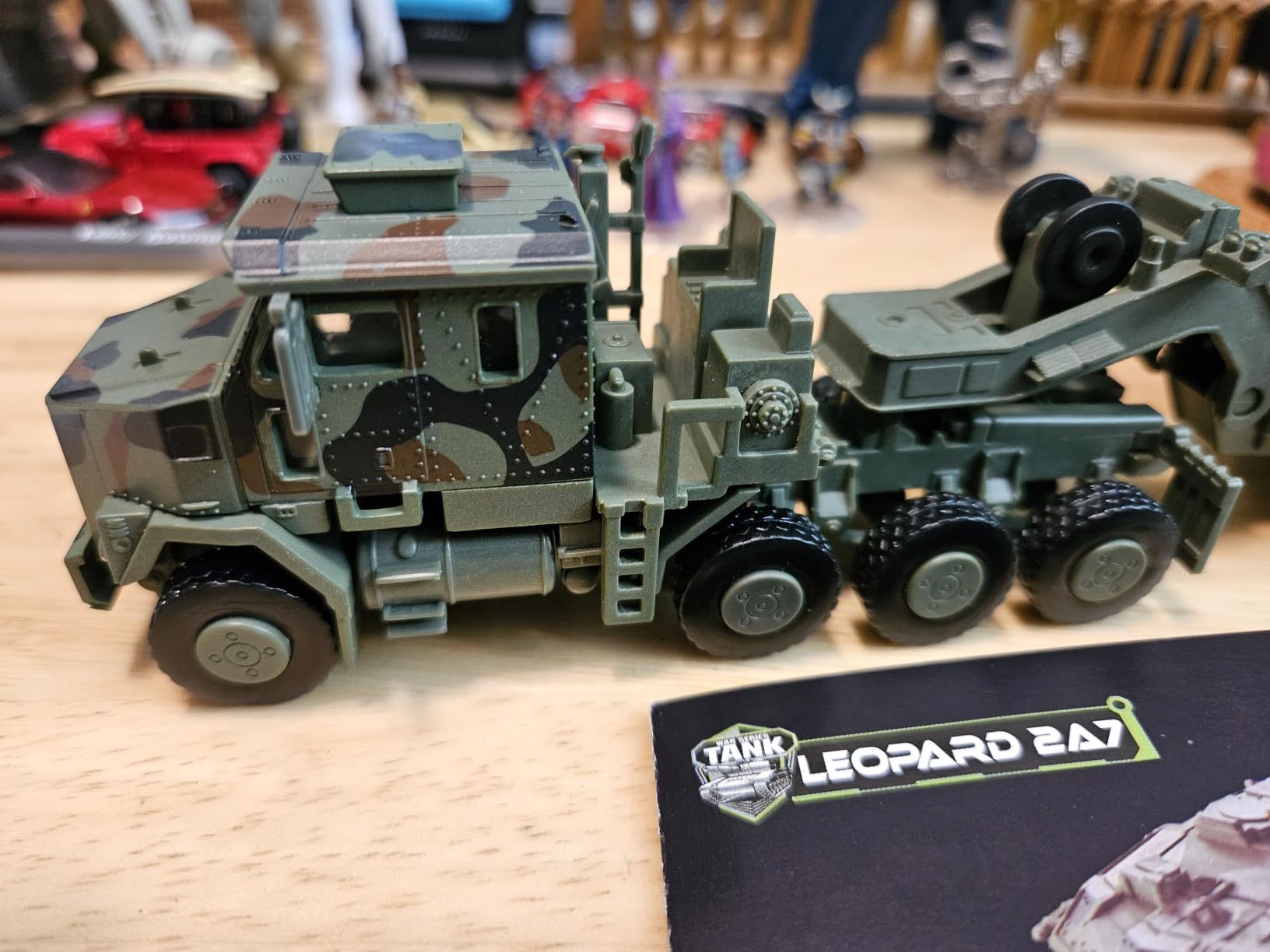 1/72 Scale Leopard 2A7 Military Tank Quick Build Model - Beginner Friendly Snap-Fit customer photo 2