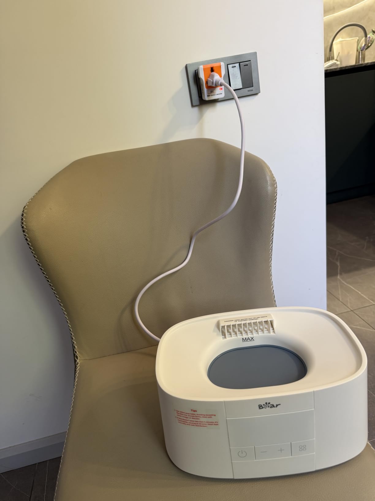 Bear Bottle Sterilizer and Dryer, 2-Layer Electric Steam Sanitizer customer photo 2