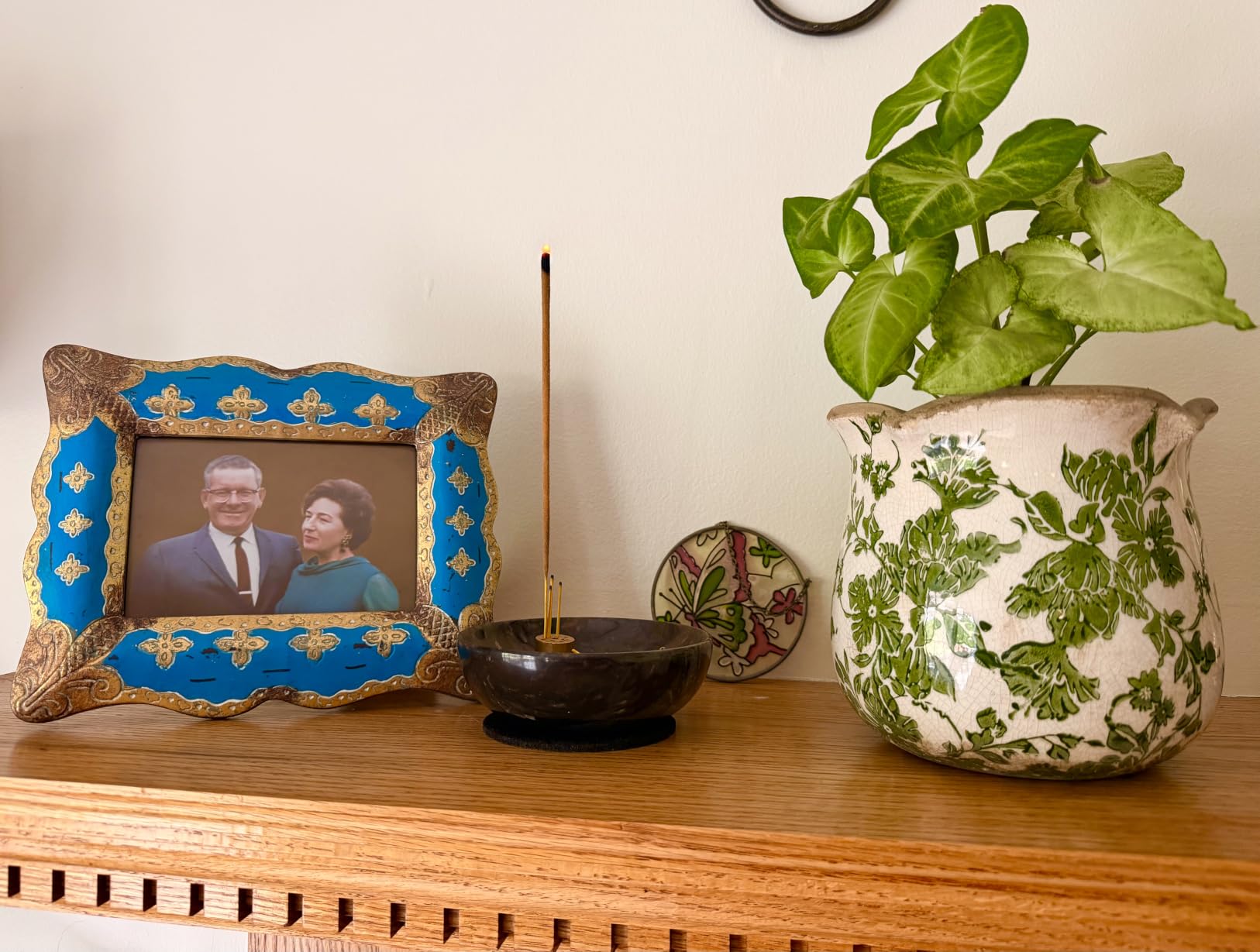 Xiaan Jiaju Tuscan Ceramic Plant Pots, Vintage Planter & Vase with Drainage | 6.11