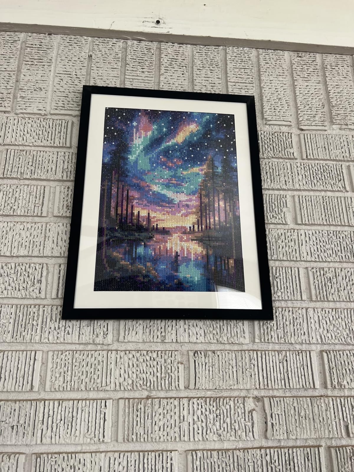 Diamond Art Kits for Adults, Starry Sky DIY Diamond Painting for Beginners | 12x16 Inch, Full Drill Round Dots, Aurora Landscapes 5D Gem Art Craft Kits, Home Decor, Stress Relief Relaxing Hobby Gift customer photo 2