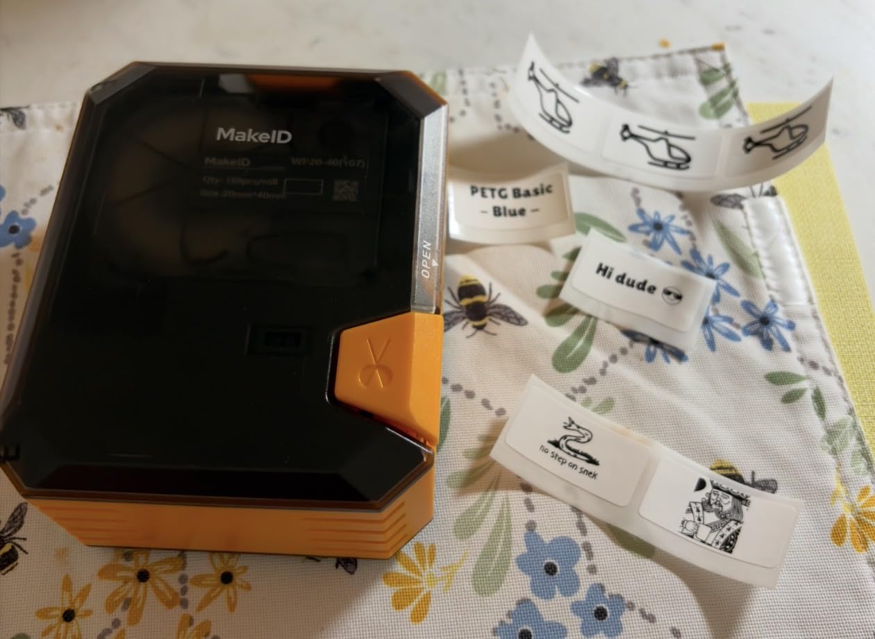 Makeid P31S Portable Industrial Label Printer, 1