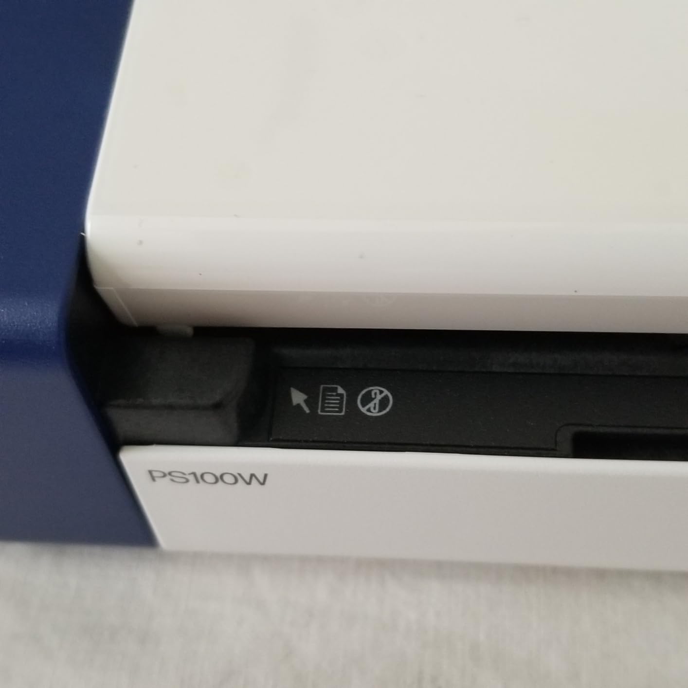 HP PS100W Portable Document Scanner for Laptop, Wi-Fi Direct, 8.5