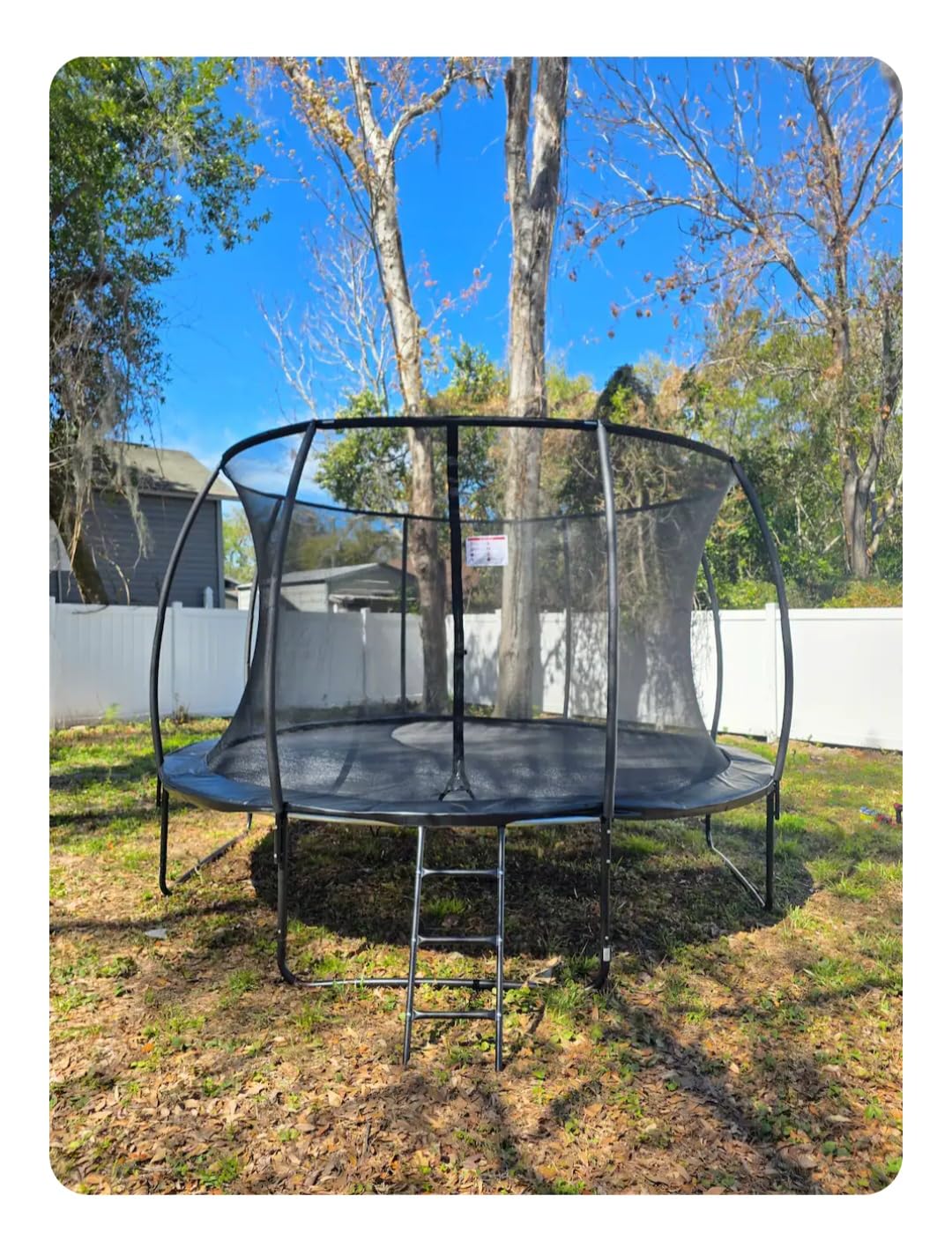 ALTLER Trampoline 12FT 14FT Enclosure Net Outdoor Jump for Kids and Adults Round ASTM Approved Heavy-Duty Bounce Mat with Enhanced Weight Capacity customer photo 1