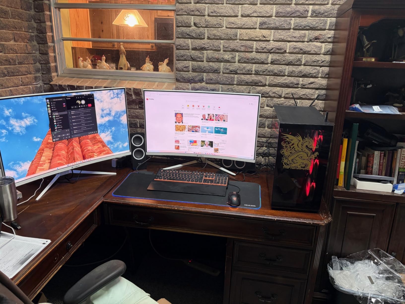 The Horizon Autherium Dragon RGB I9 RTX Gaming PC || 64GB RAM || 5TB Storage || Core I9 Upto 5.4Ghz || RTX 5070 OC || Windows 11 PRO || 360MM AIO || 2.4GB/s WiFi, VR, Gaming Ready Desktop Computer customer photo 1