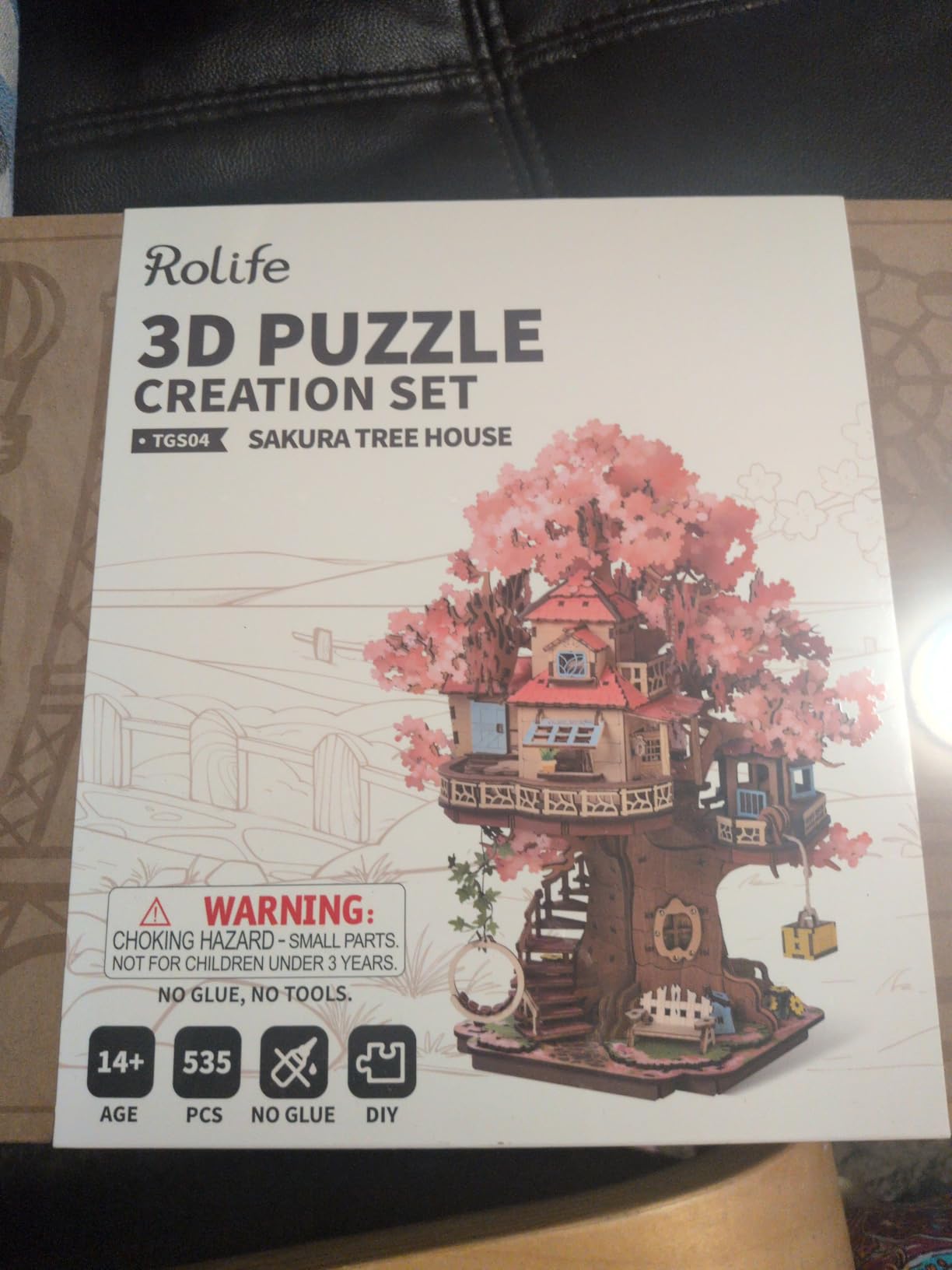 Rolife DIY Miniature House Kits Sakura Tree House 12