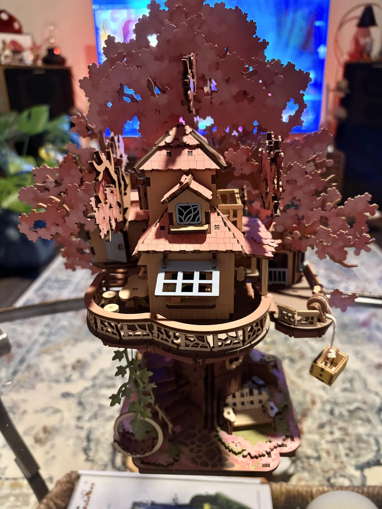Rolife DIY Miniature House Kits Sakura Tree House 12