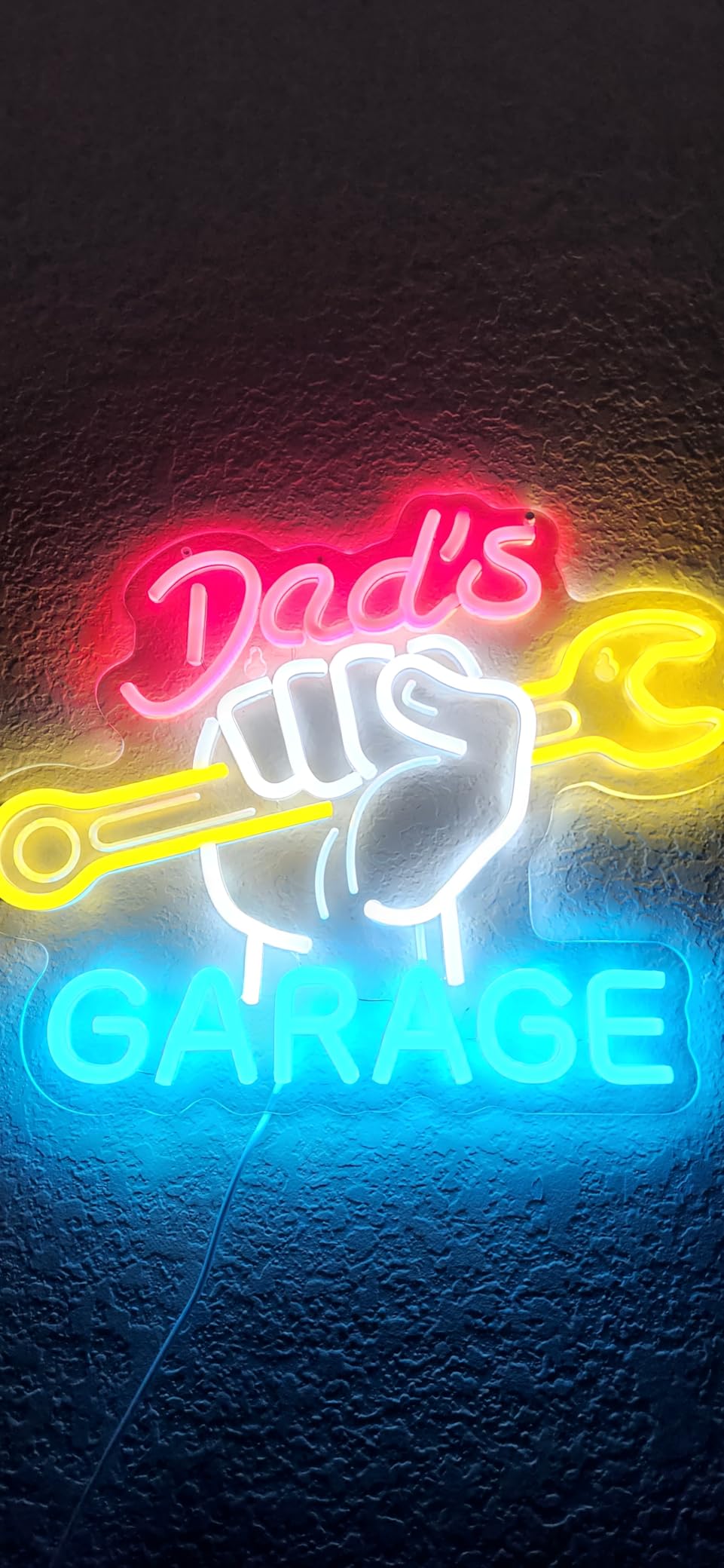 Always Happy Hour Beer Bar Neon Sign for Wall Decor Dimmable USB LED Neon Light for Home Tiki Bar Decor Man Cave Parties Gift customer photo 1