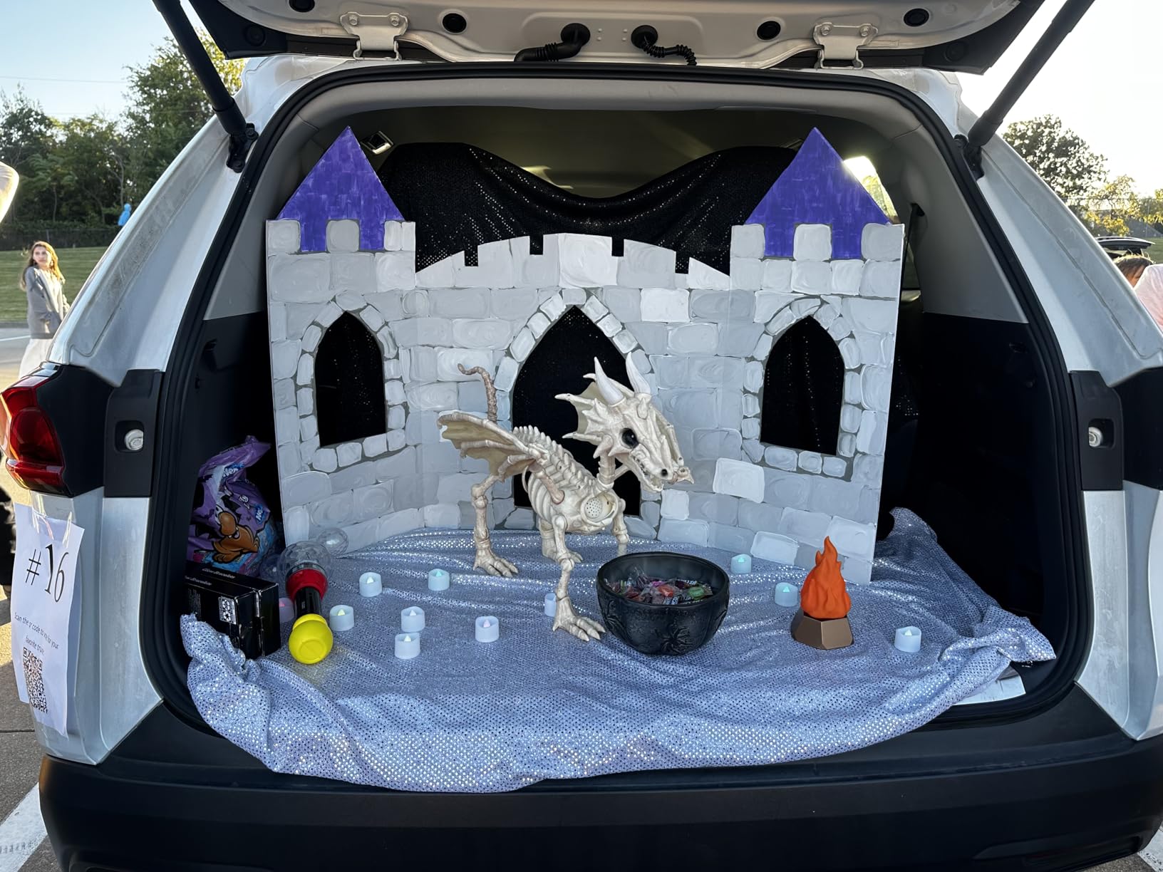 JOYIN Dragon Skeleton Halloween Decoration, 23.6