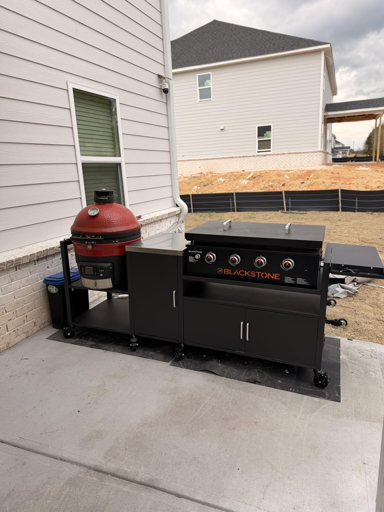 GDLF Outdoor Grill Cart for Large Green Egg & Blackstone 28'/36' Griddle customer photo 1